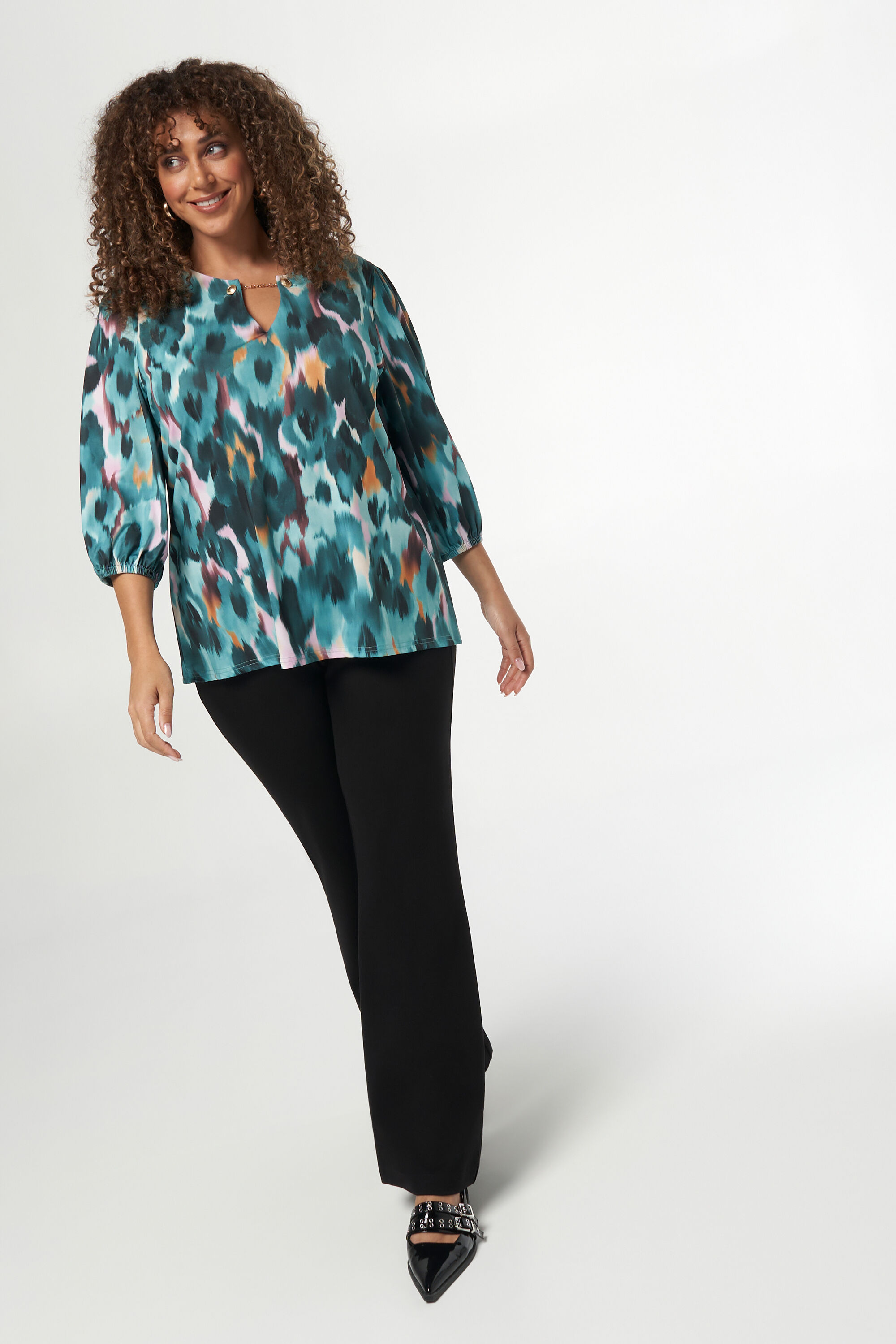 Top met print image number 5