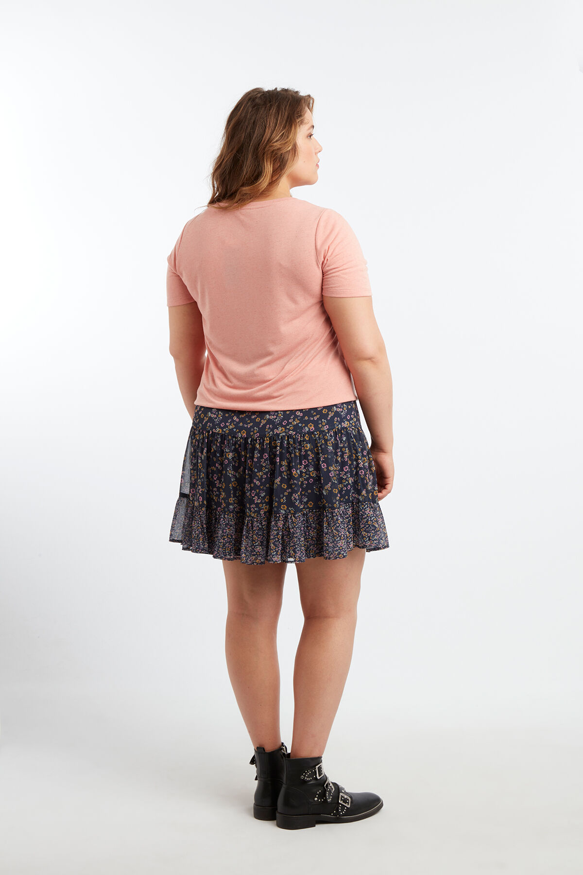 T-shirt met print opdruk image number 5