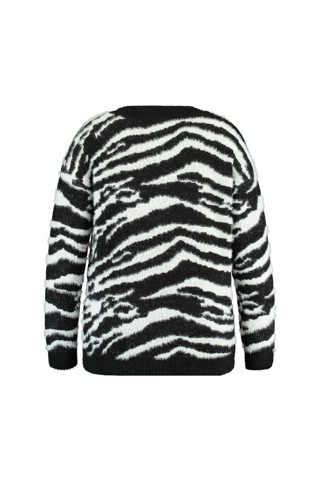 Trui met zebra motief image number 3
