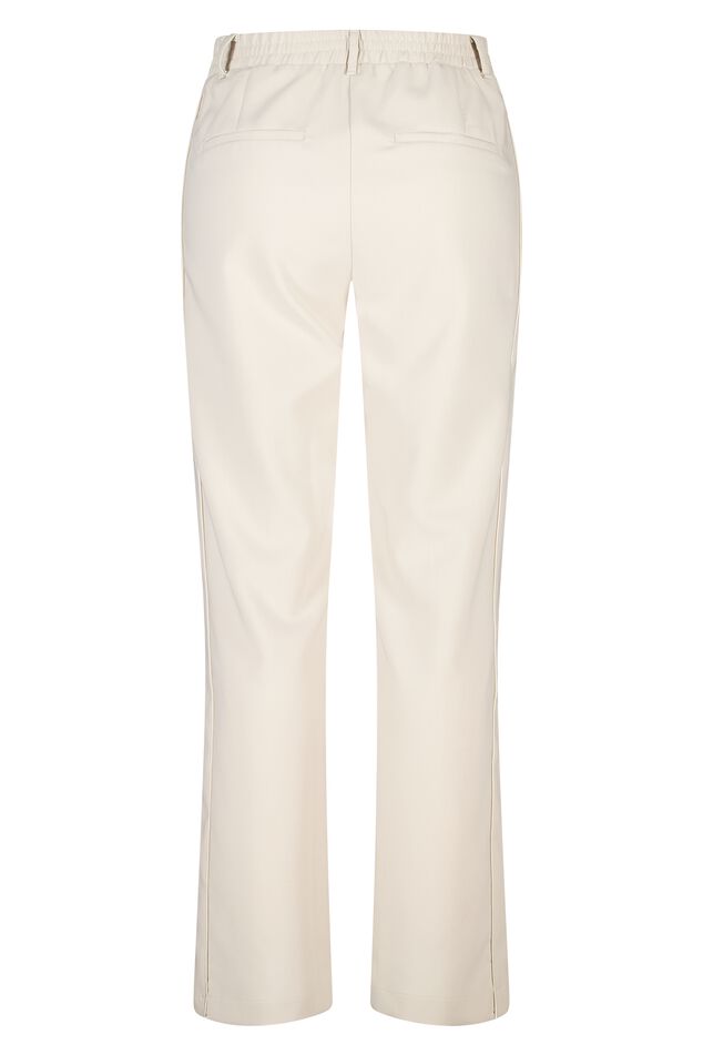 Wide-leg pantalon met zijstreep image number 2