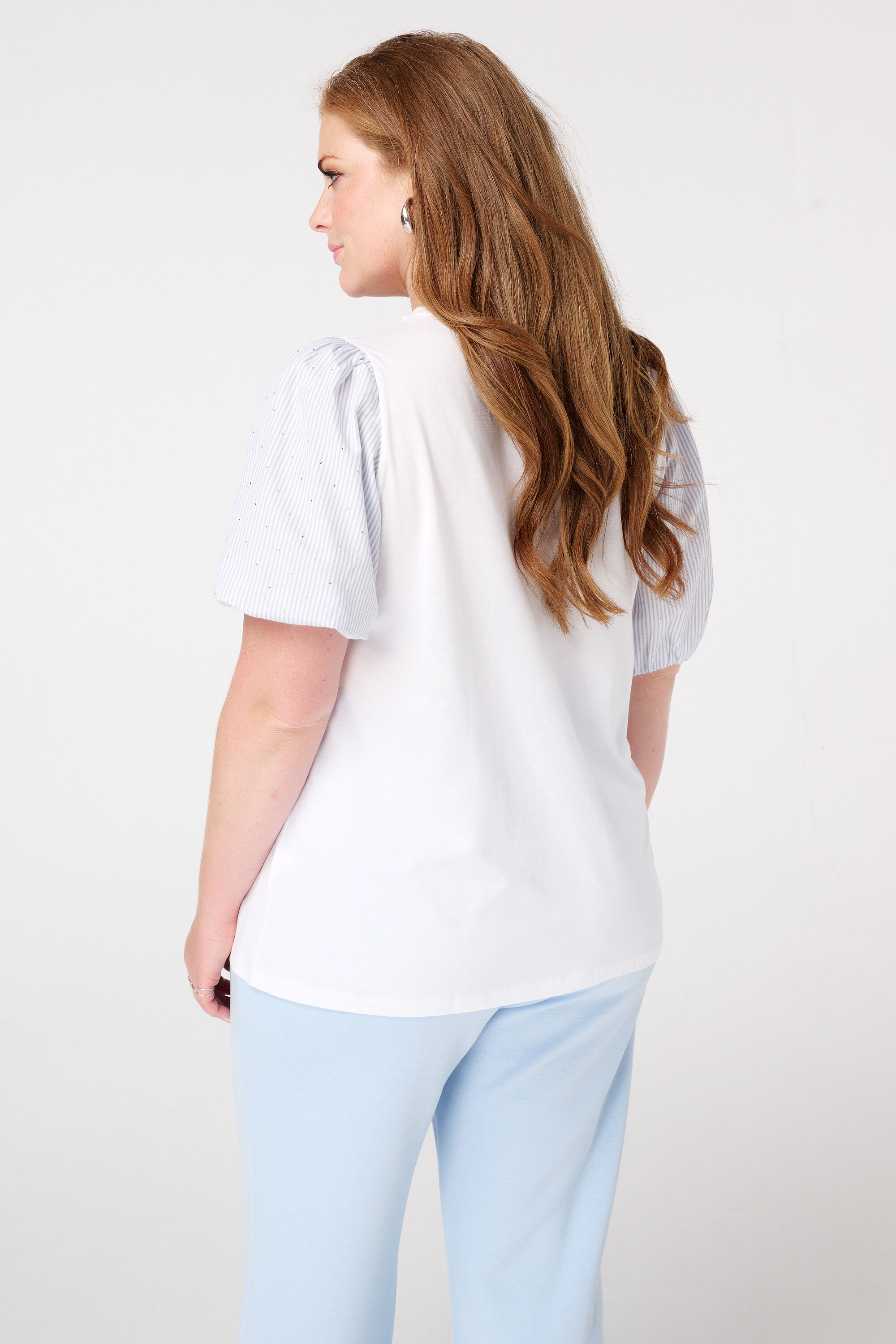 T-shirt &agrave; manches bouffantes image number 3