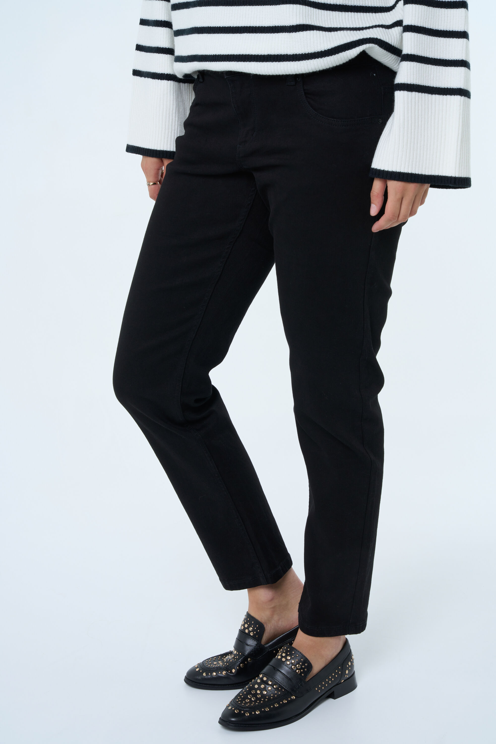 Loose leg jeans ROSE image number 6