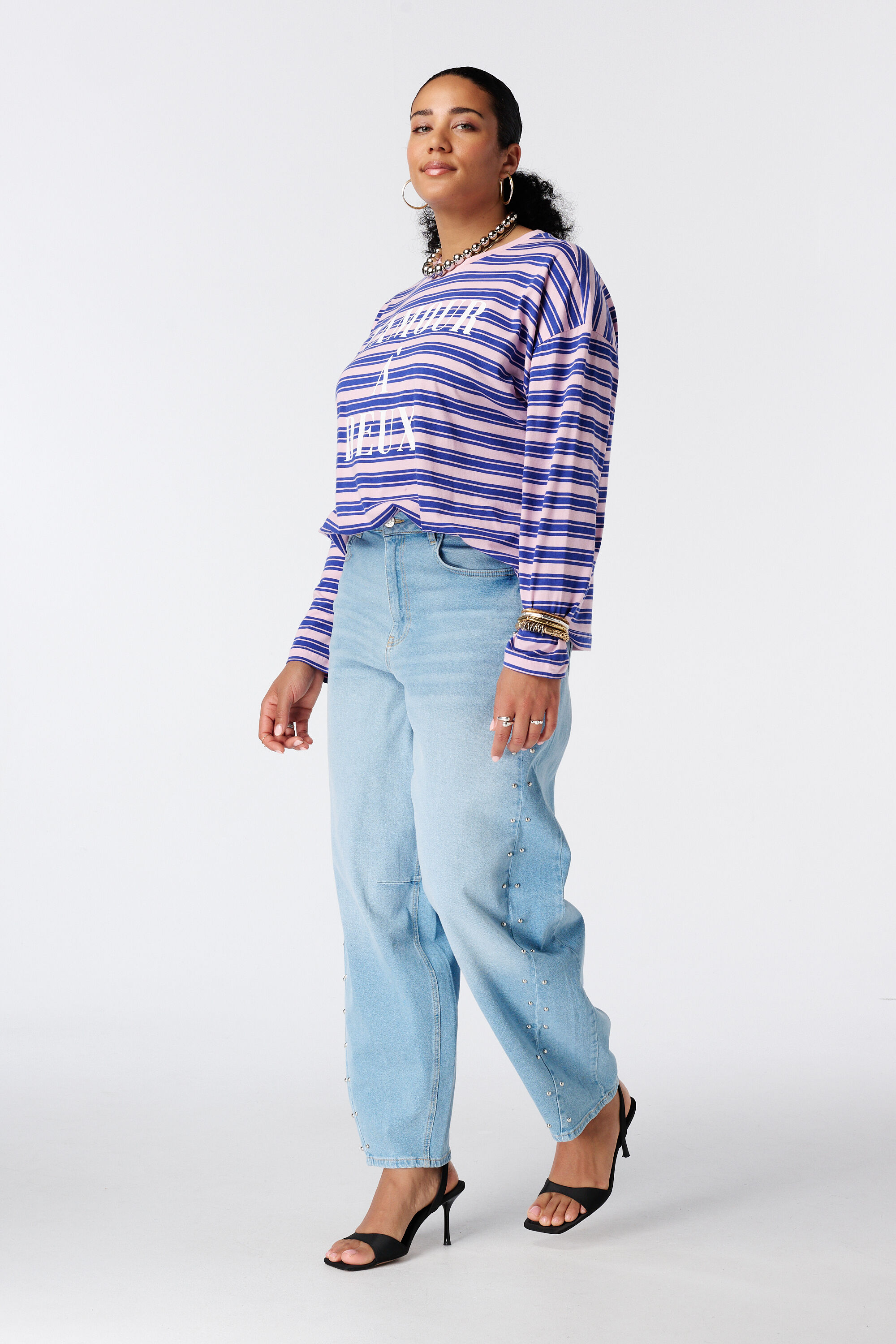 Gestreepte longsleeve image number 5