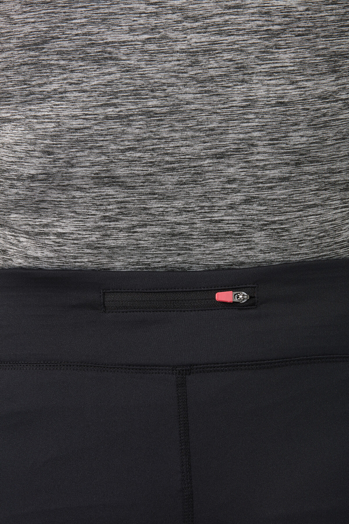 Sportlegging met print en meshdetail image number 6