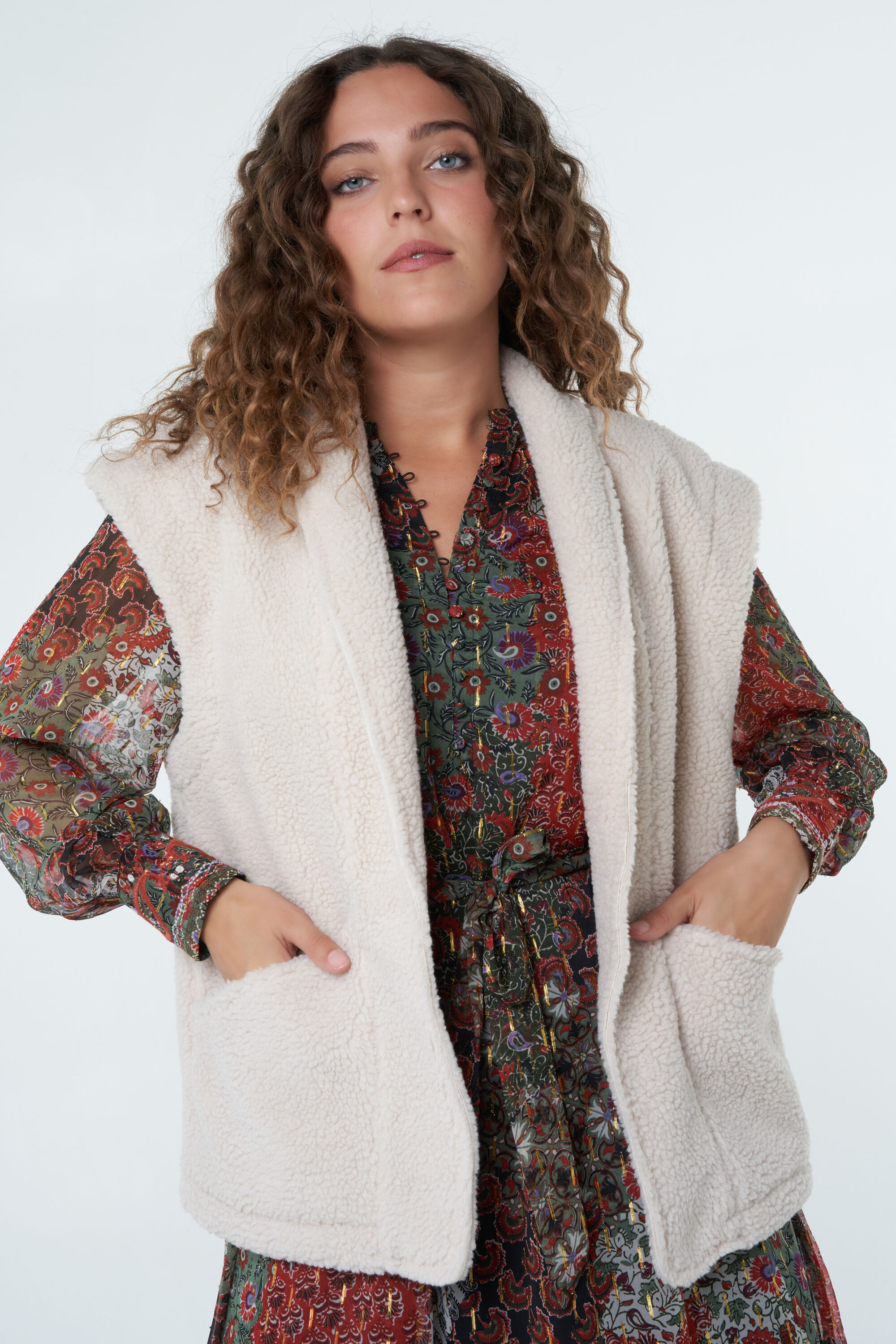 Teddy gilet image number 7