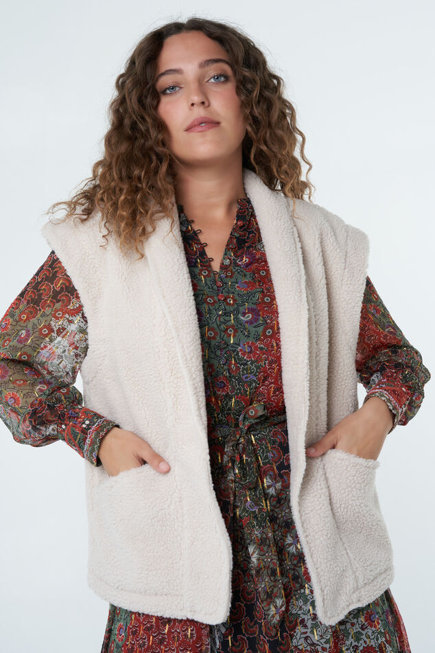 Teddy gilet image number 7