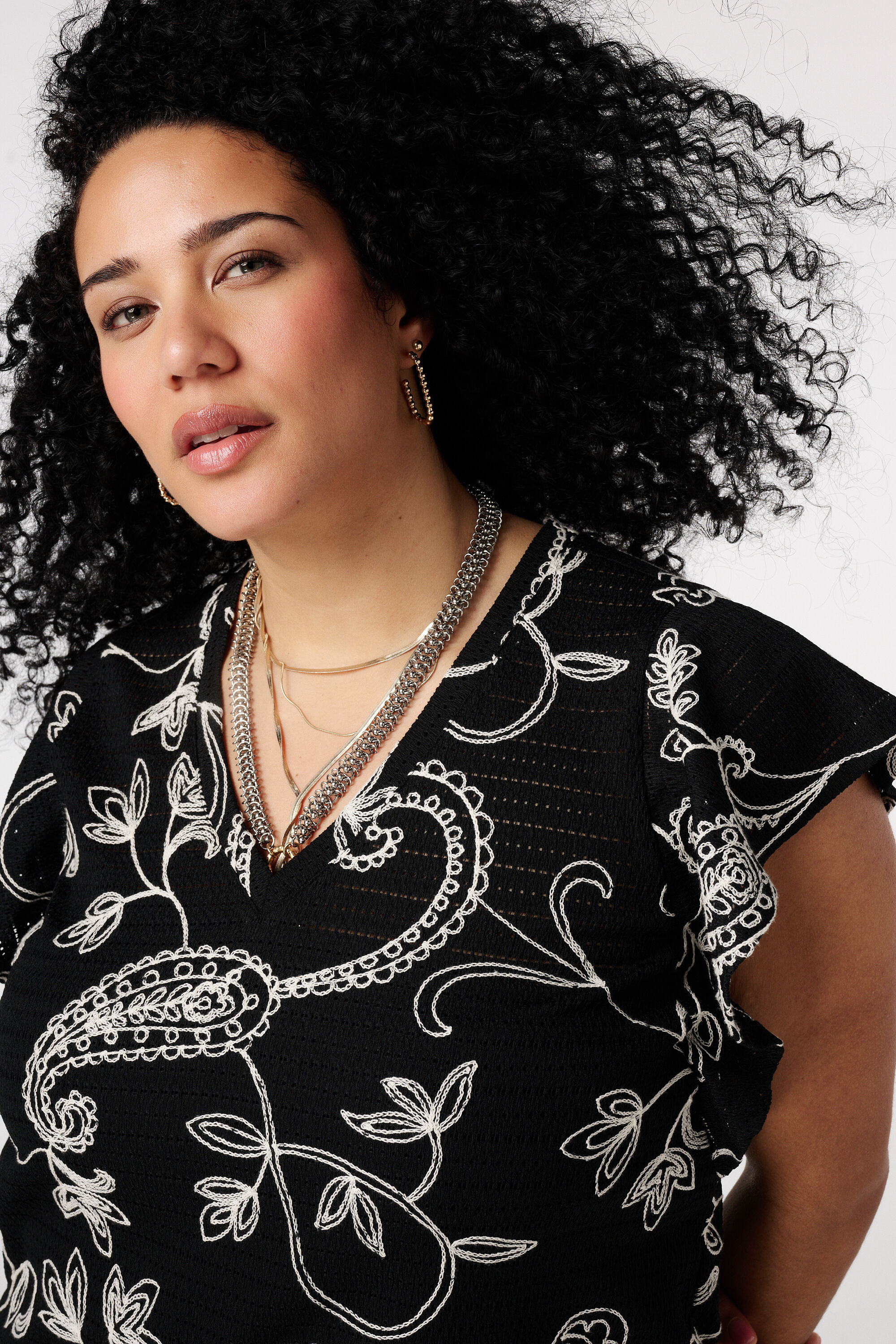 Top avec imprim&eacute; paisley image number 4