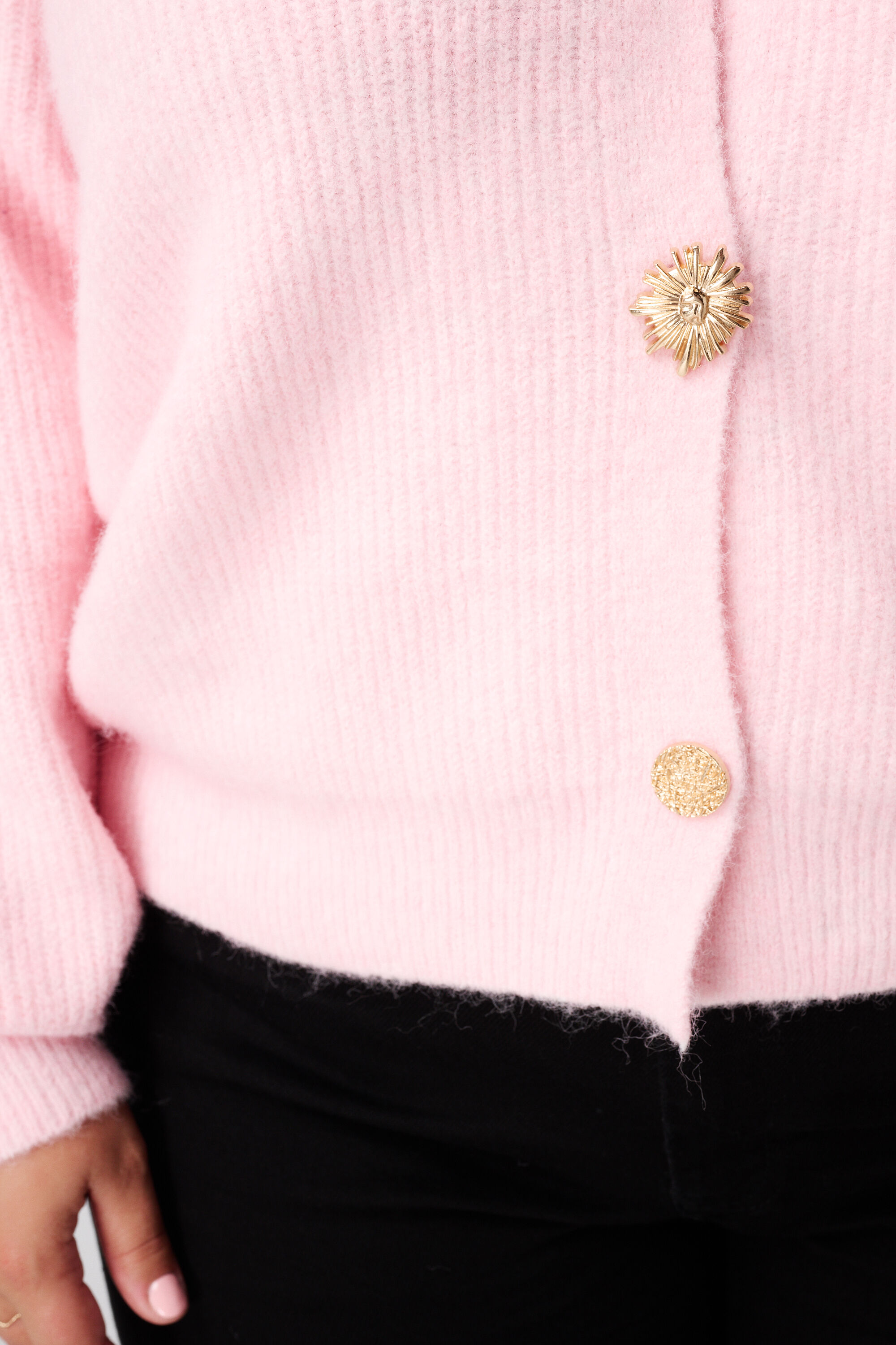 Veste &agrave; boutons dor&eacute;s image number 6