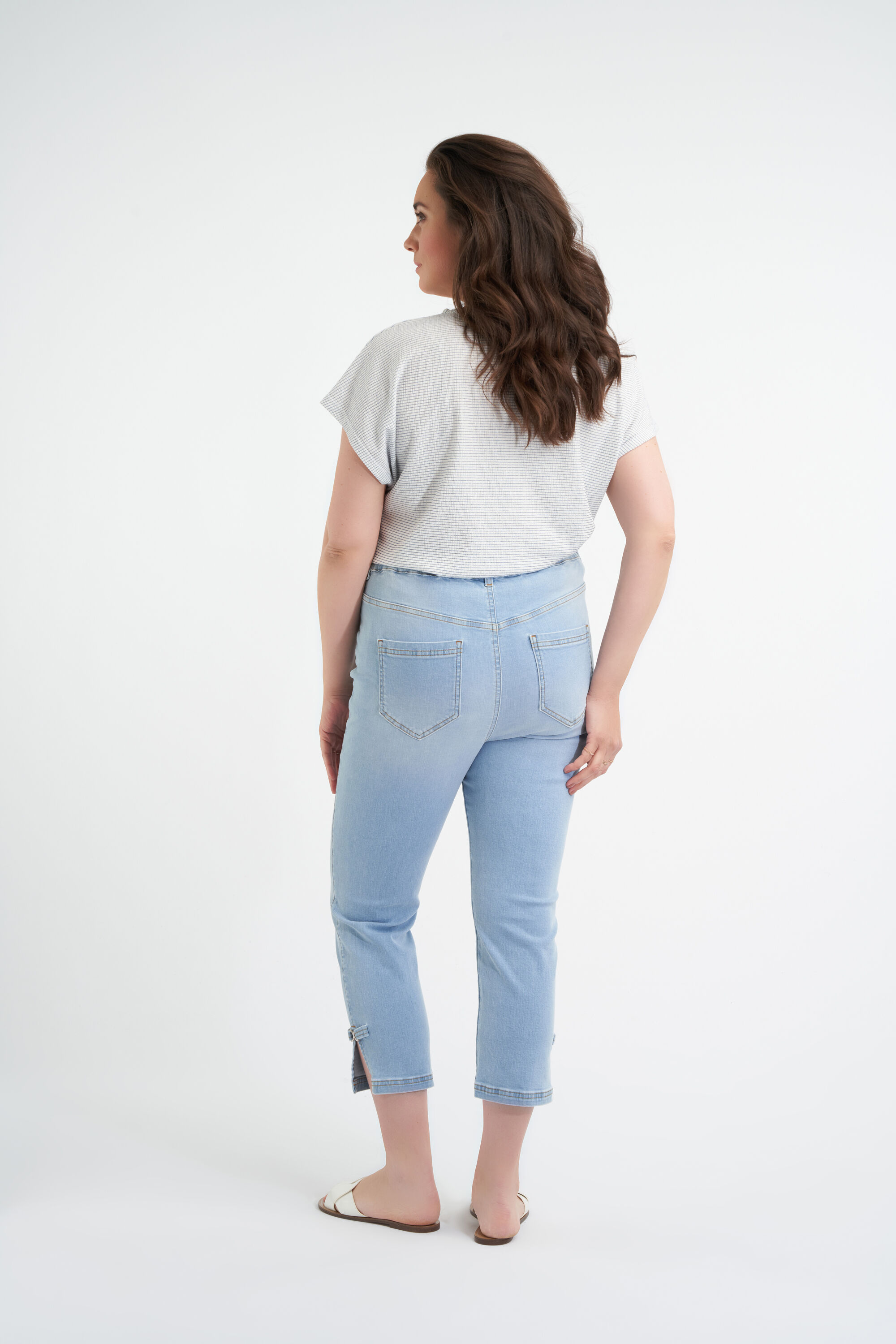 Slim fit 7/8 tregging image number 3