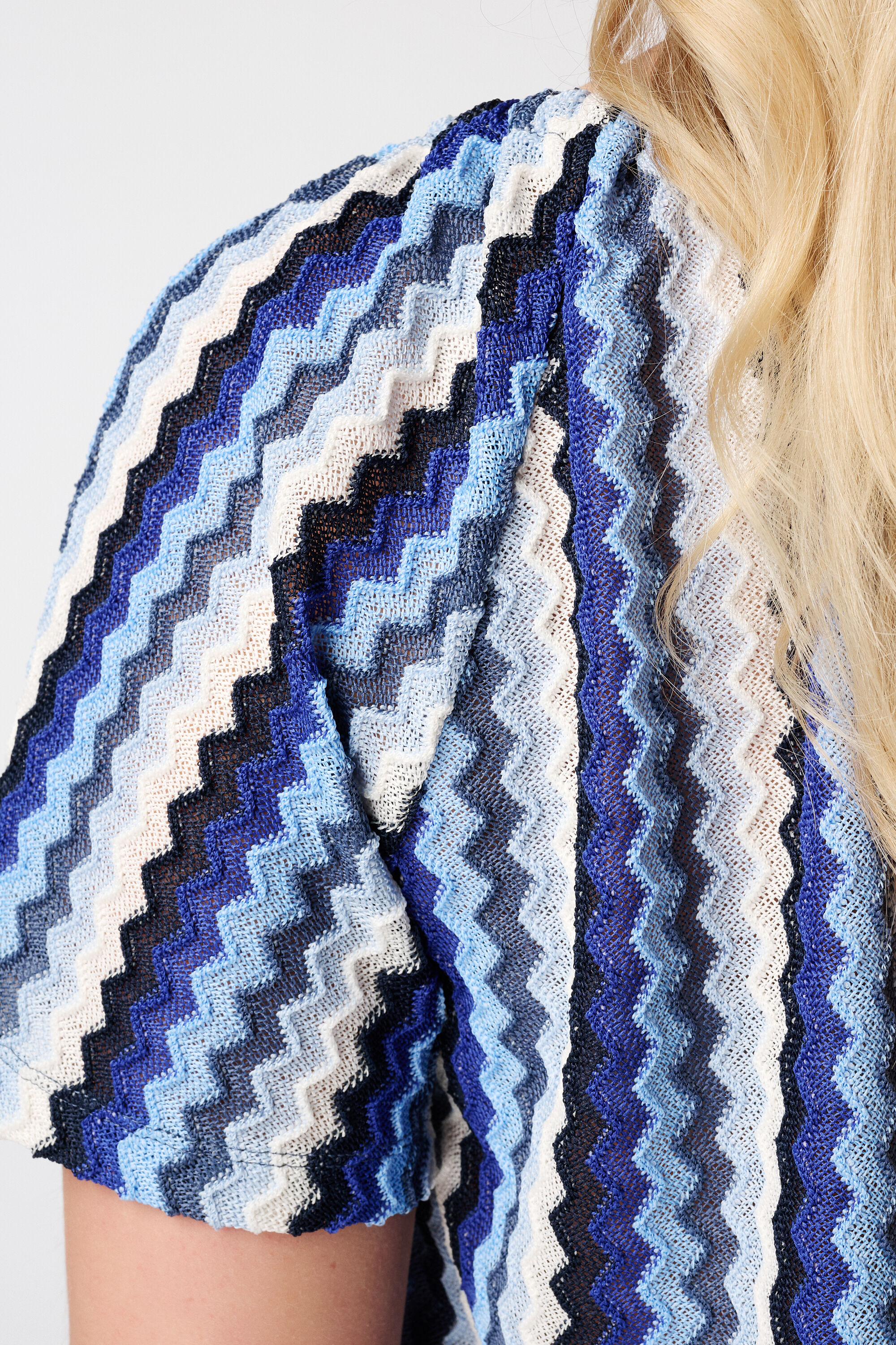 Top met zigzag print image number 6