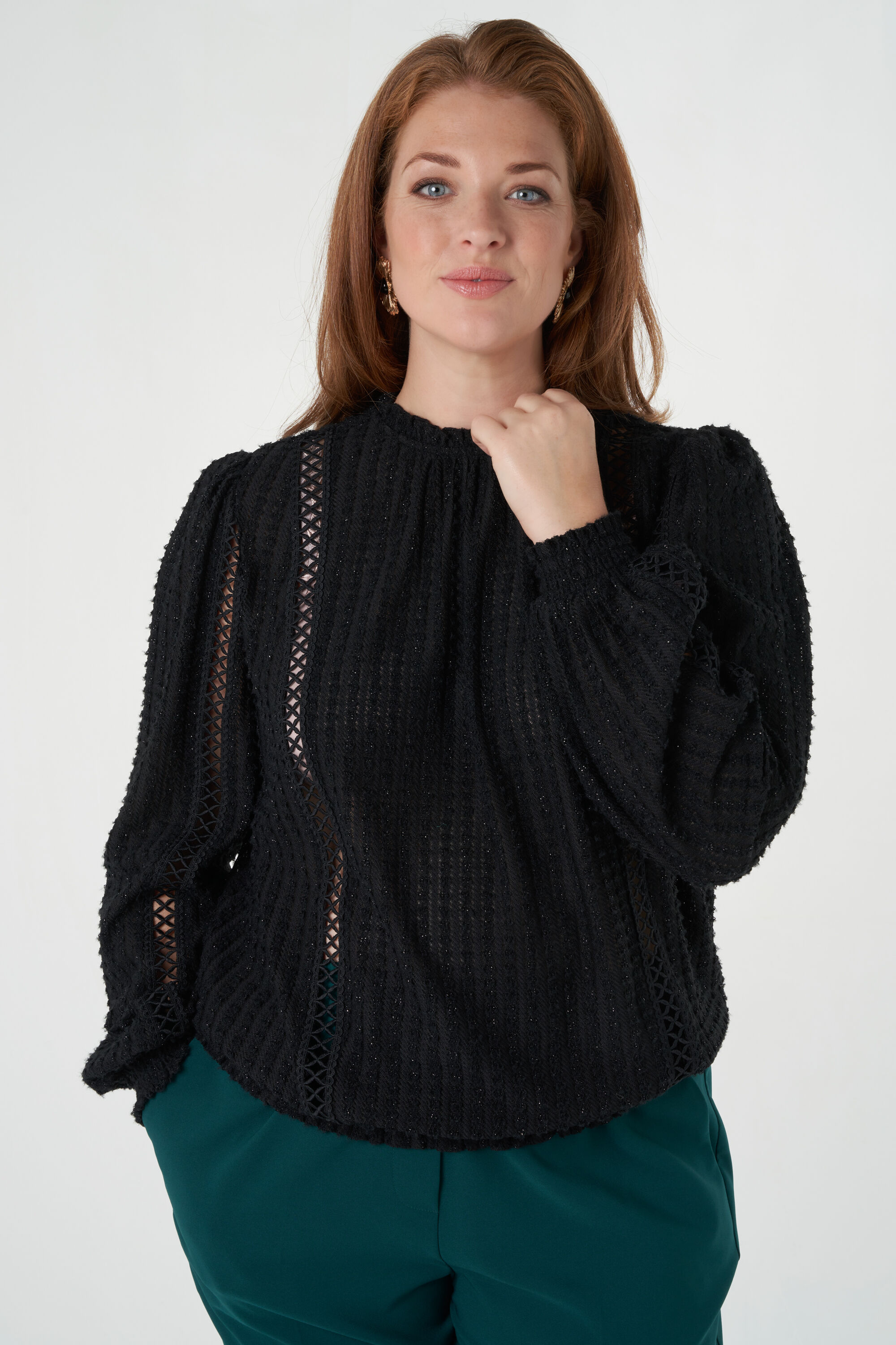 Top met ballon fit image number 5