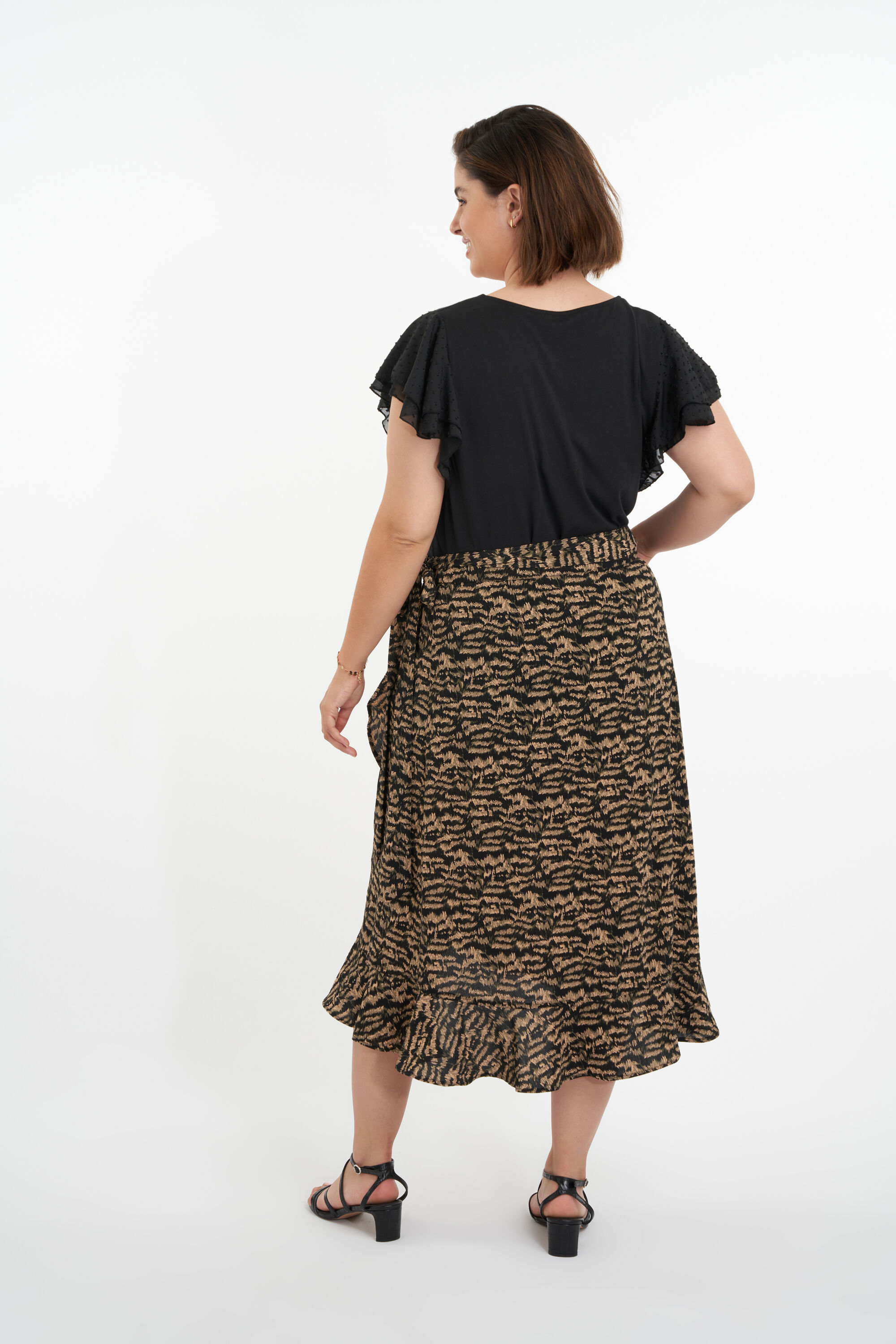 Wikkelrok met print image number 3