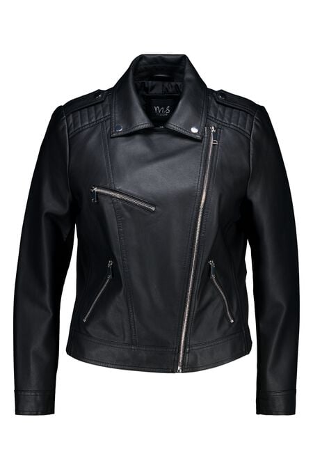 Imitatieleren bikerjack Imitatieleren bikerjack
