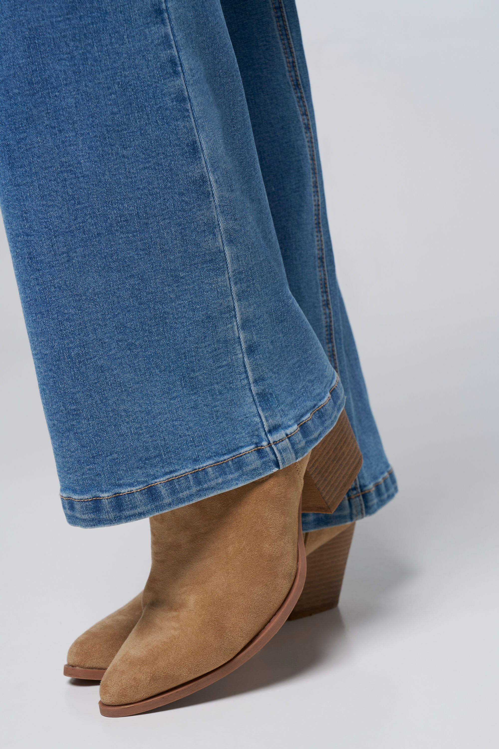 Yasmin Embroidered Flared Jeans main image 1