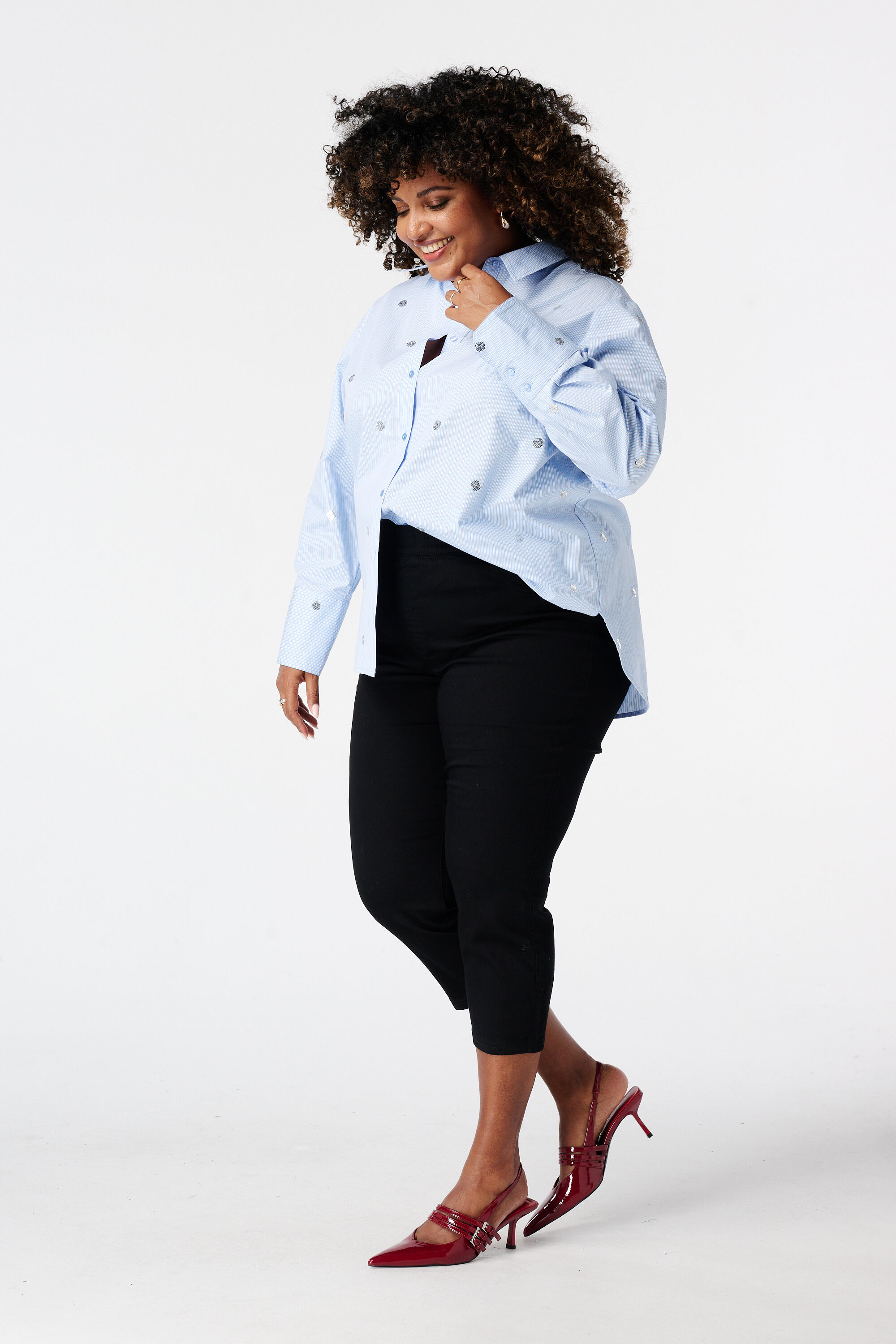 Tregging avec un look denim