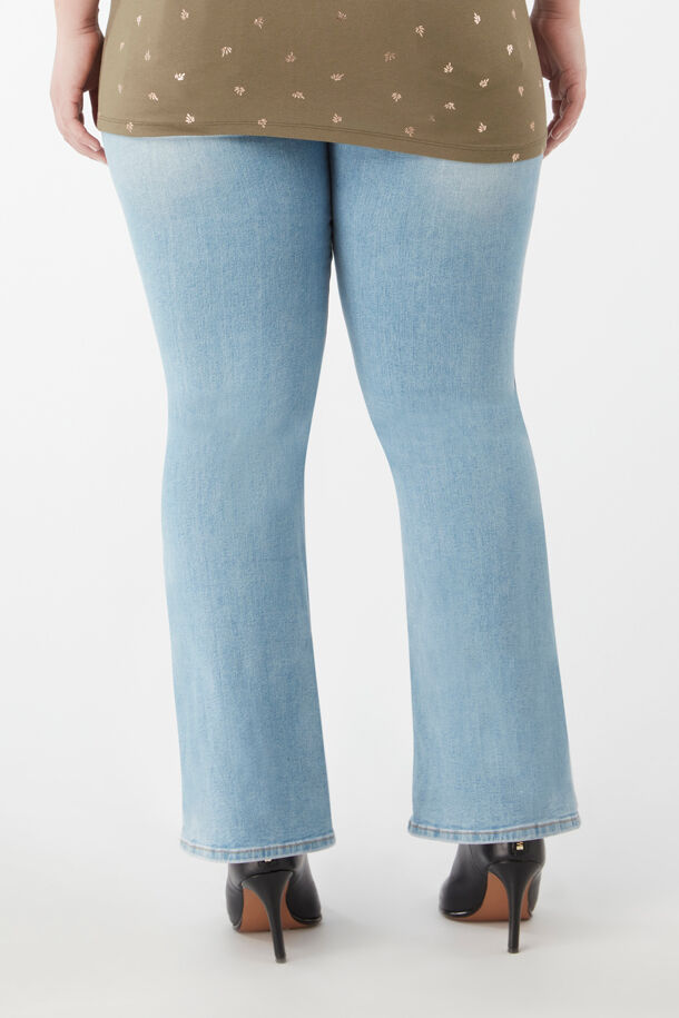 Flared leg high waist jeans image number 5