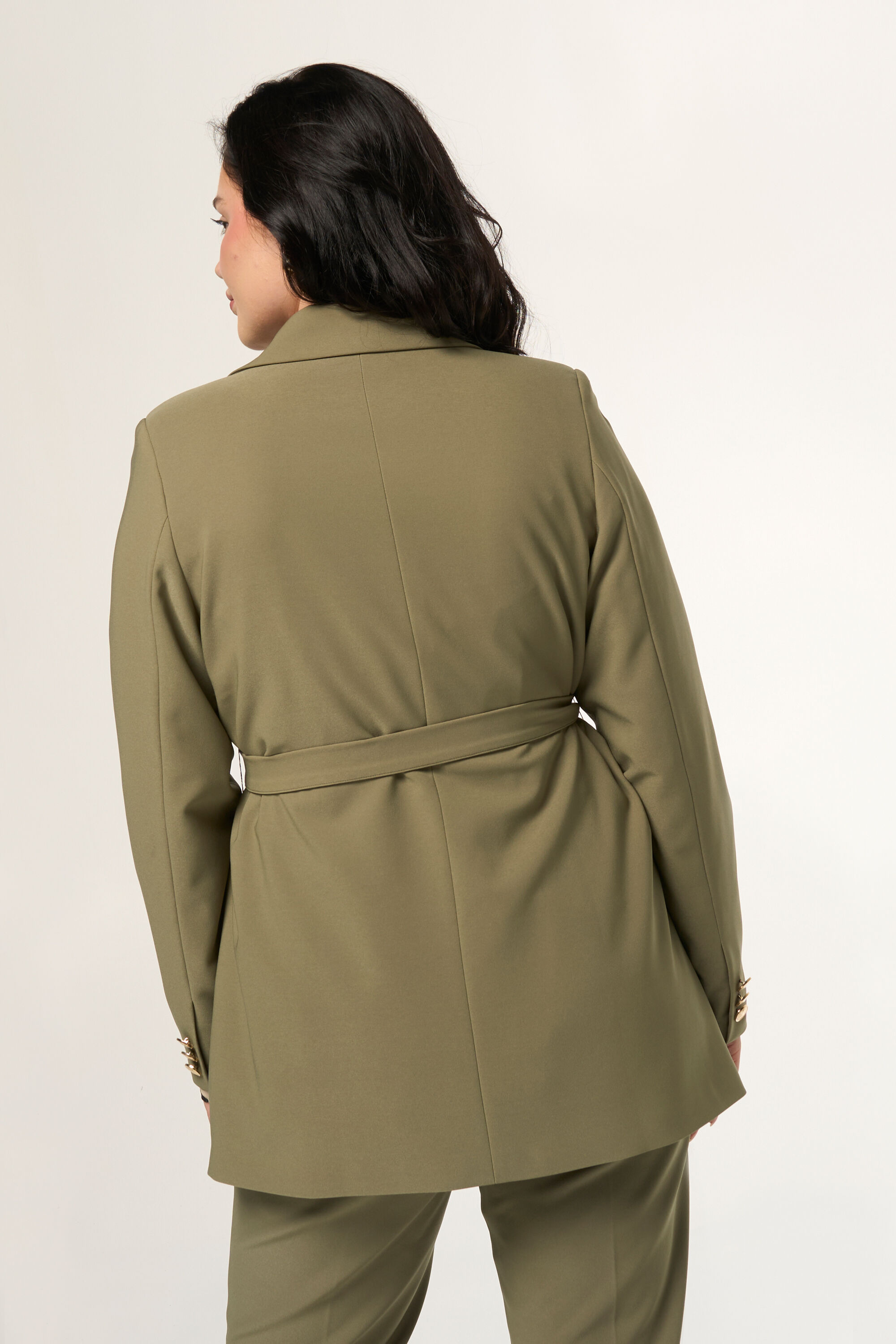 Blazer met ceintuur image number 3