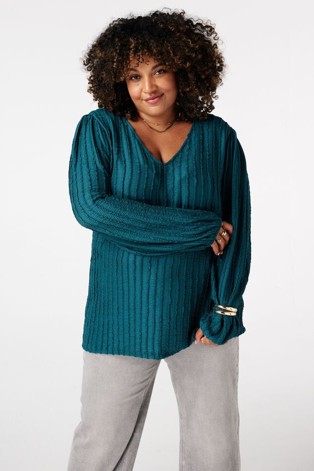 Top met structuur image number 0