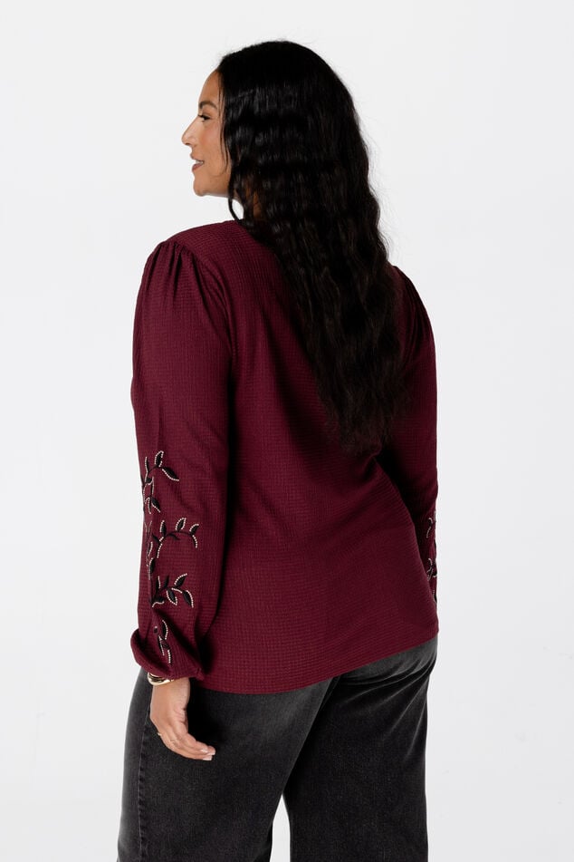 Haut avec broderie image number 3