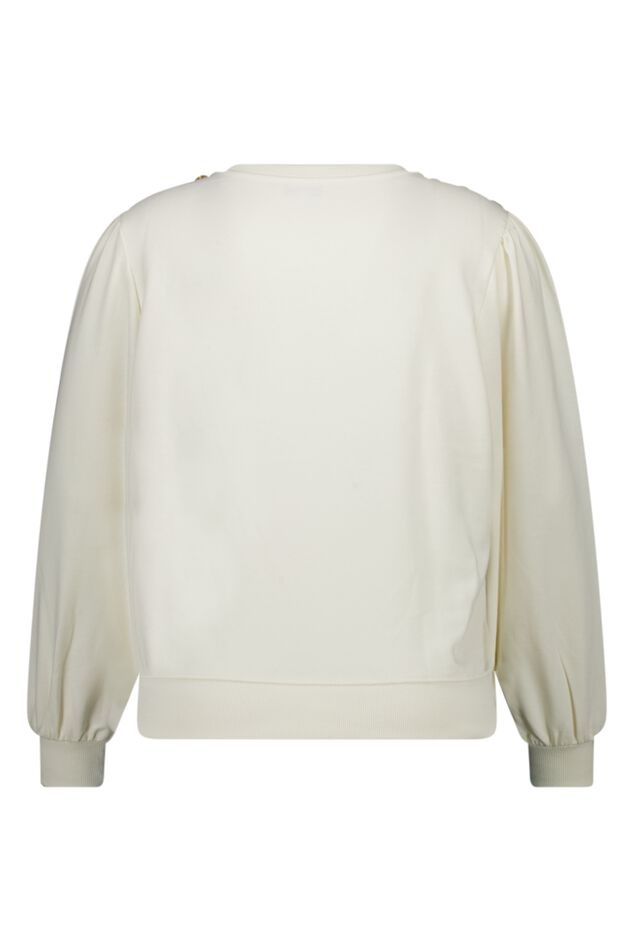 Sweater "Paris" met knopen op de schouder image number 2