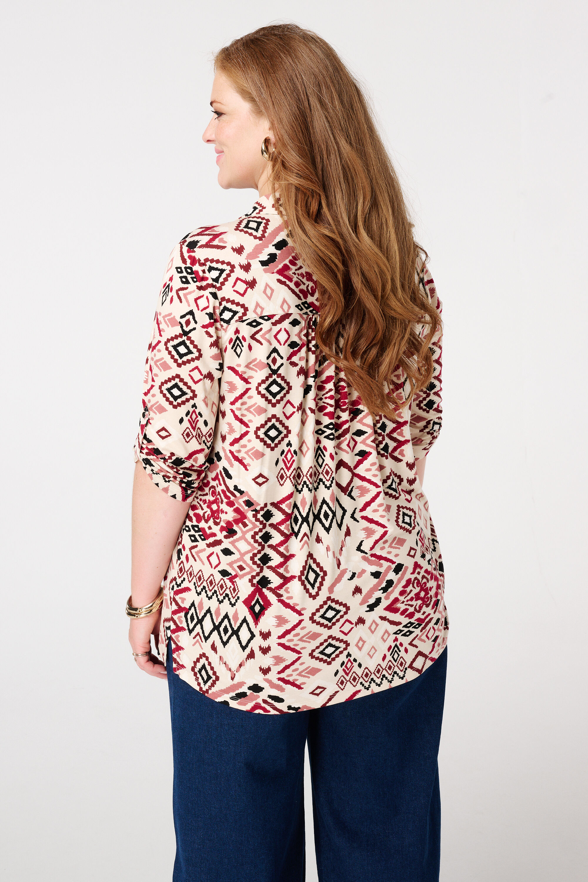 Top en jersey imprim&eacute; image number 3