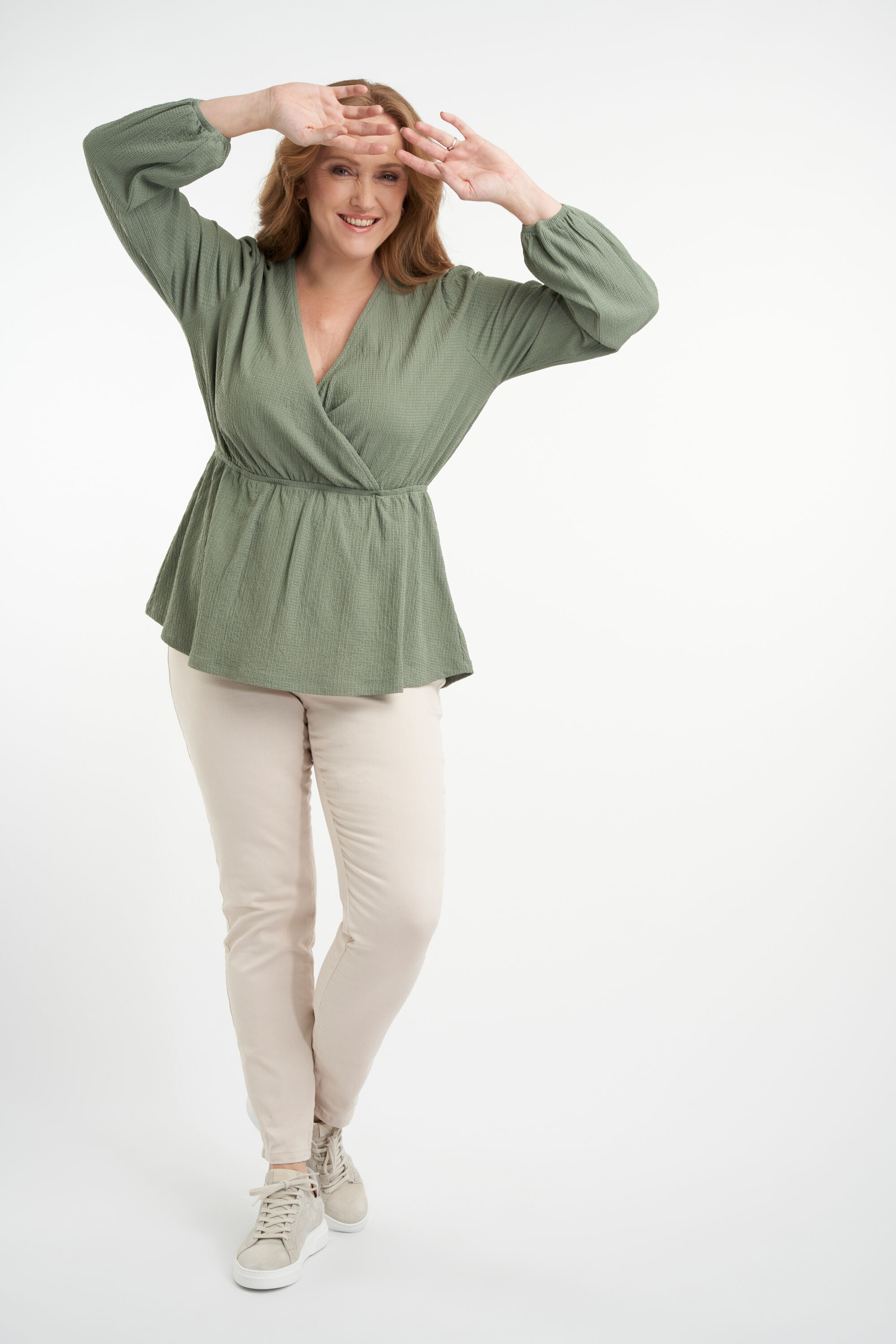 Wikkeltop met structuur image number 5