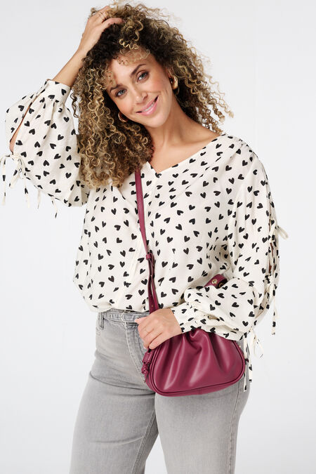 Schoudertas van imitatieleer  Schoudertas van imitatieleer