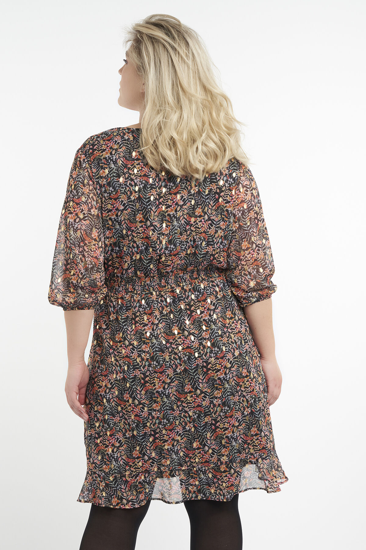 Overslagjurk met print image number 3