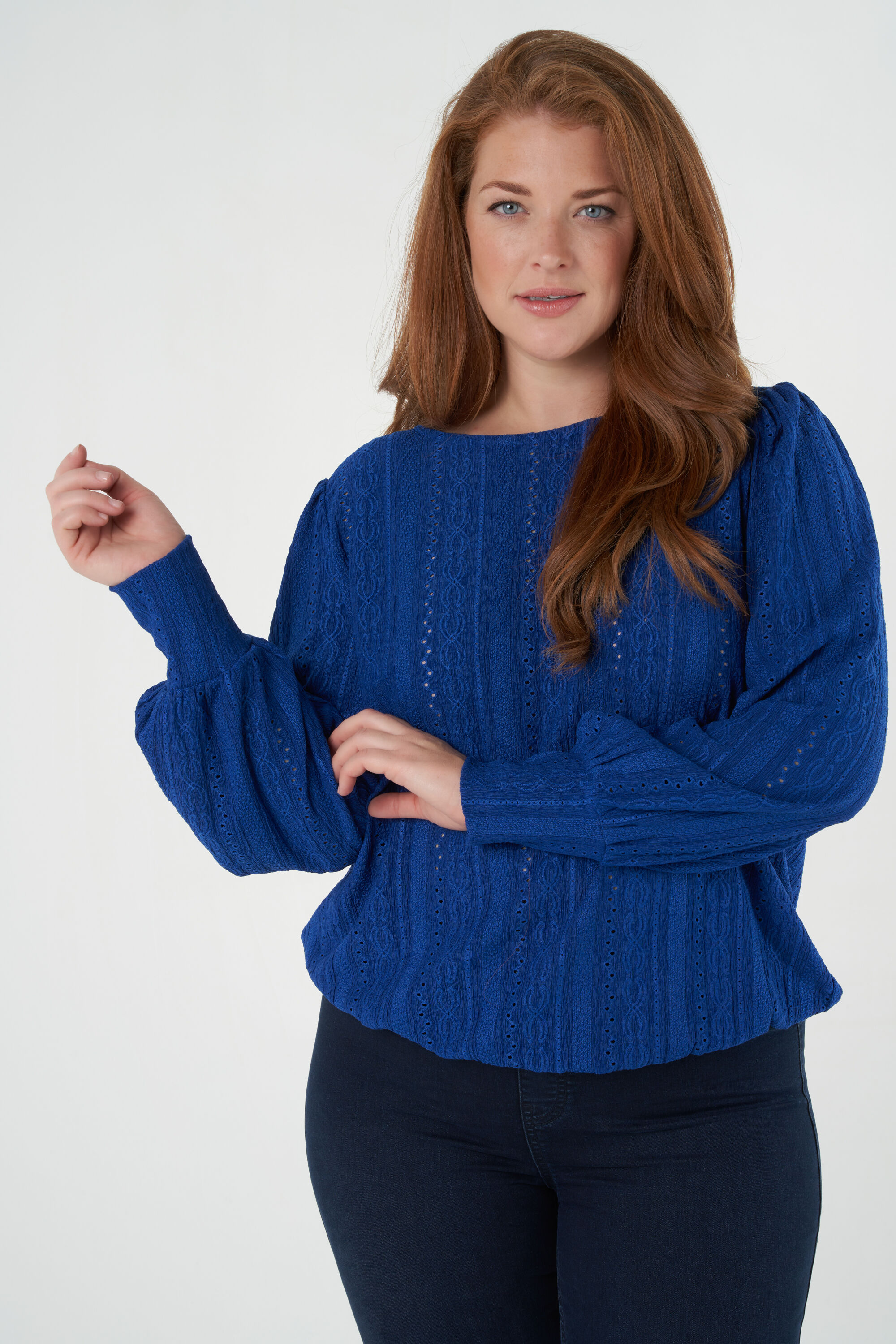 Top met ballon fit image number 6