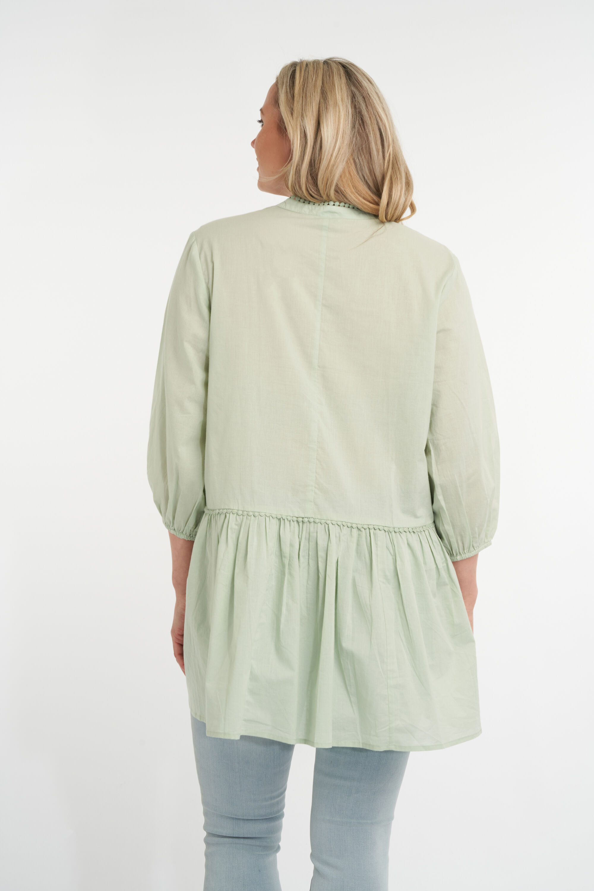 Blouse met volant image number 3