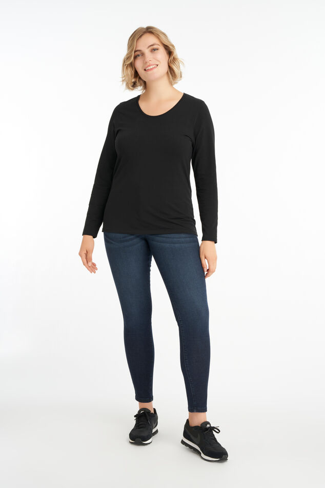 Pull basique à manches longues image number 5