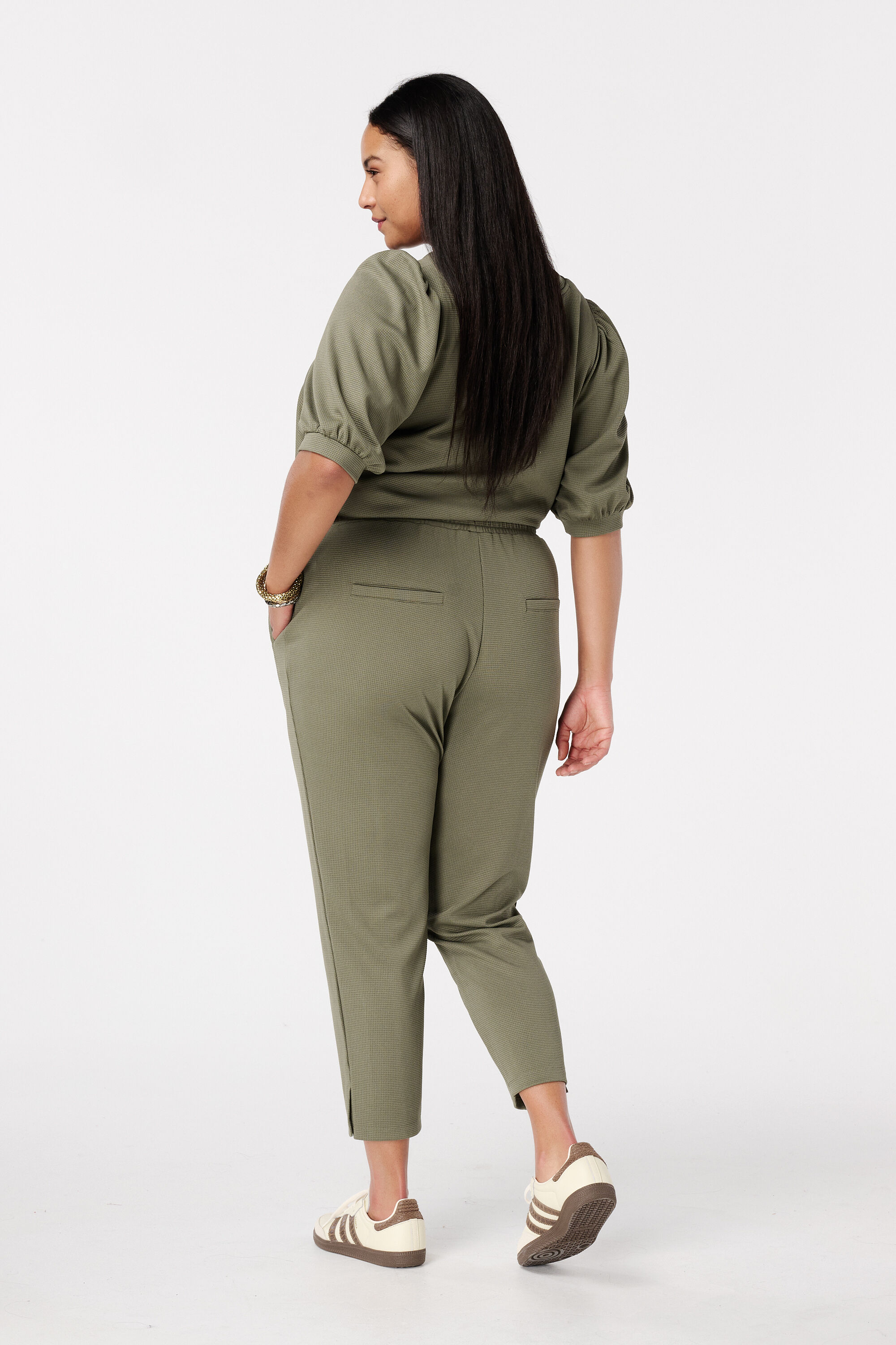 Pantalon avec cordon coulissant image number 3