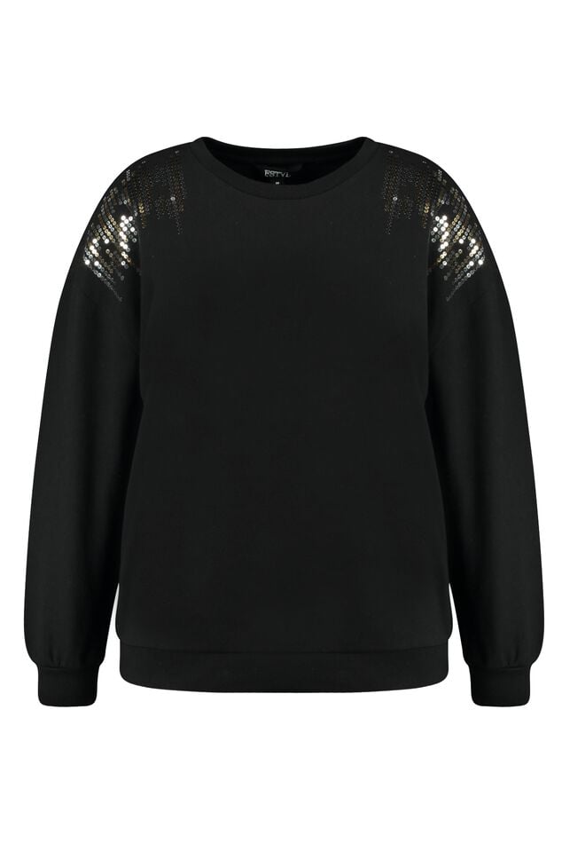 Sweater met pailletten  image number 1