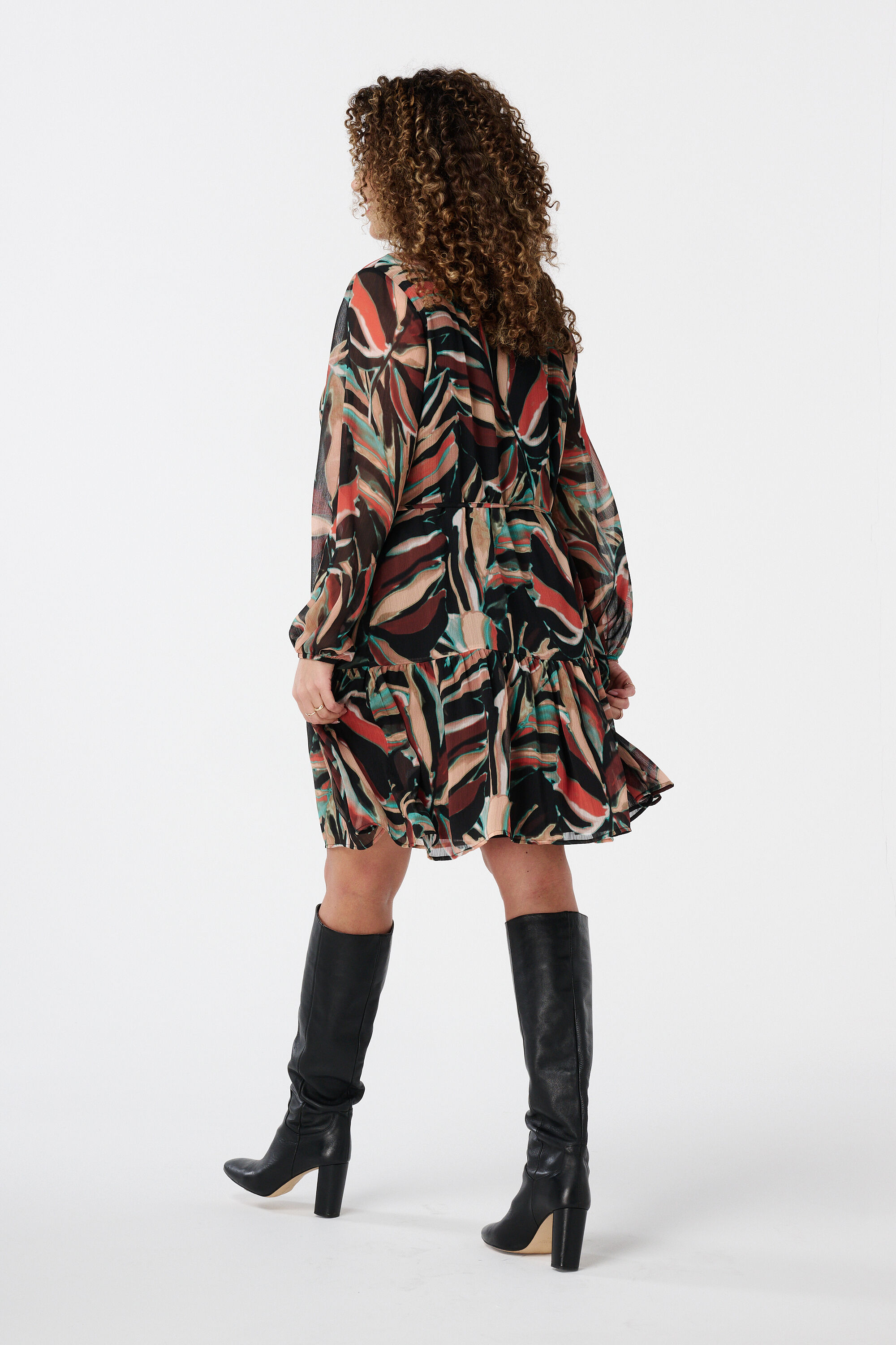 Jurk met print image number 3