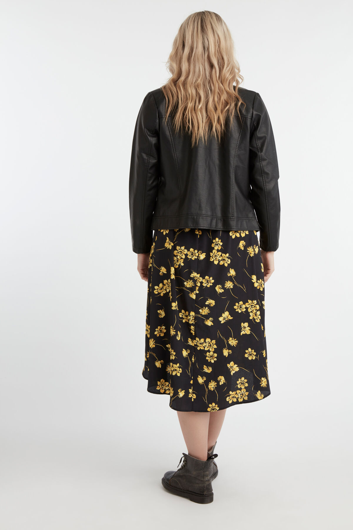 PU jasje met drukknopen image number 5