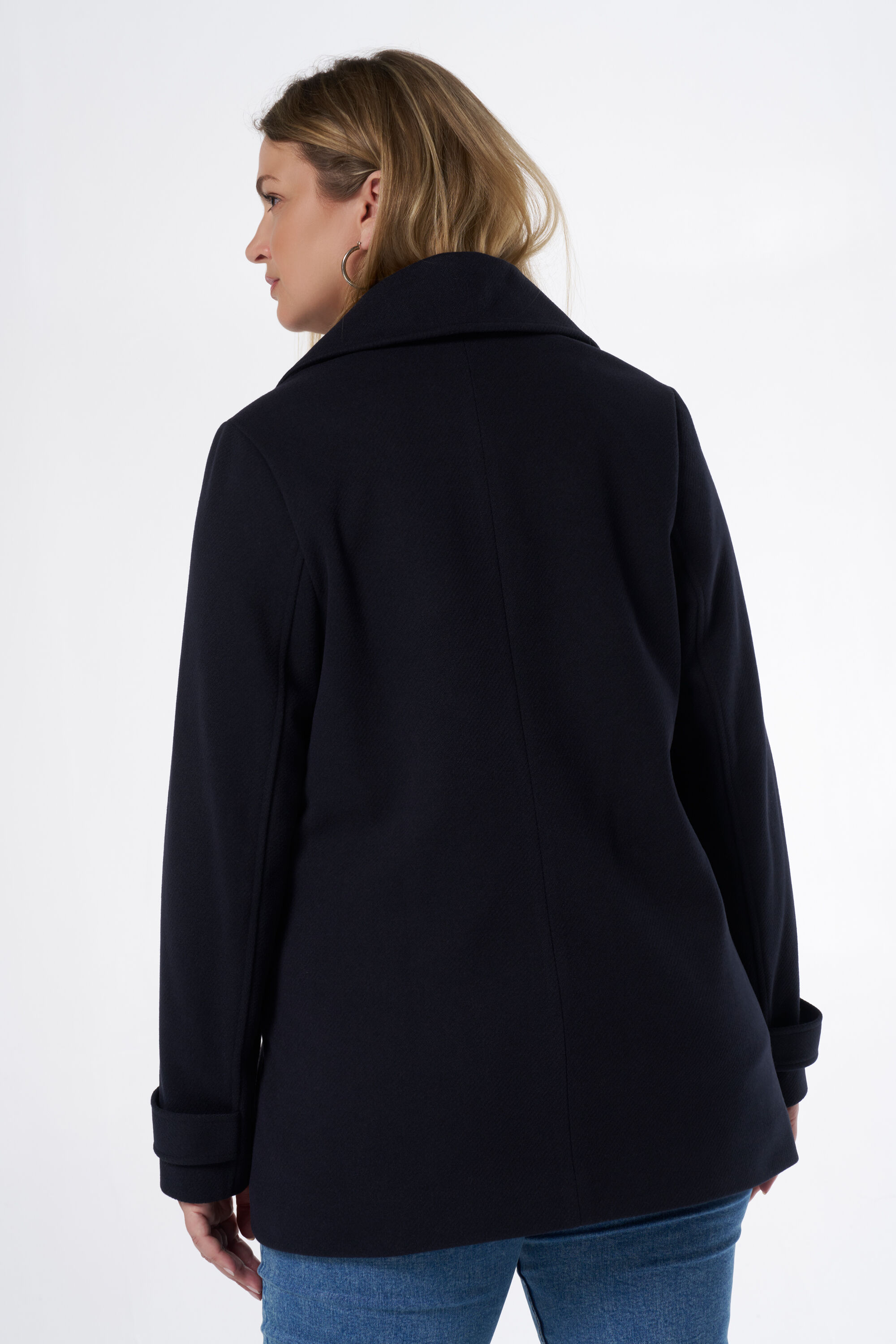 Korte double-breasted jas image number 3