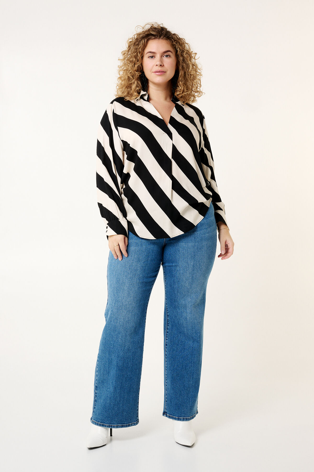 Blouse met strepen image number 6