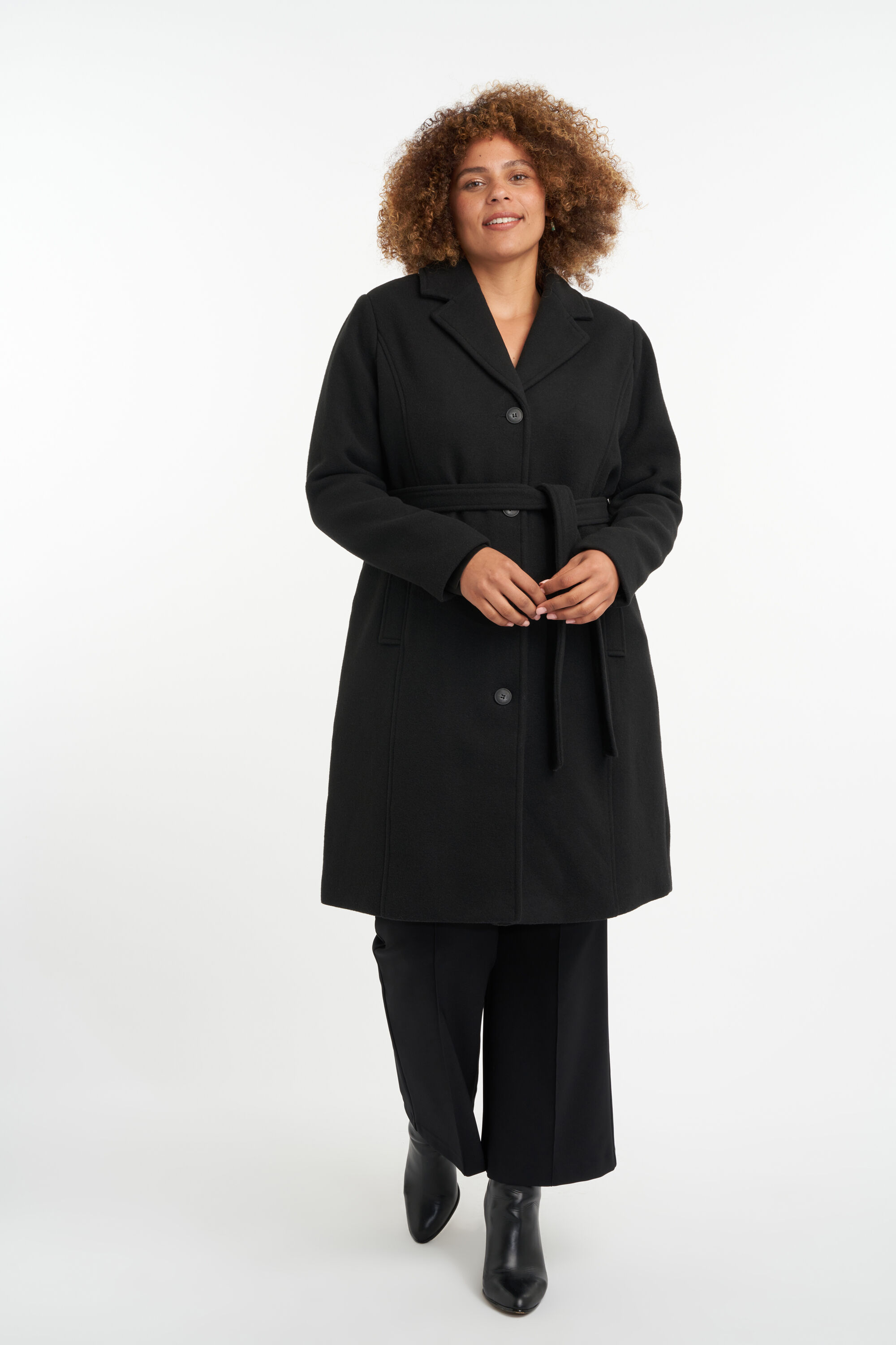 Veste longue avec ceinture image number 7