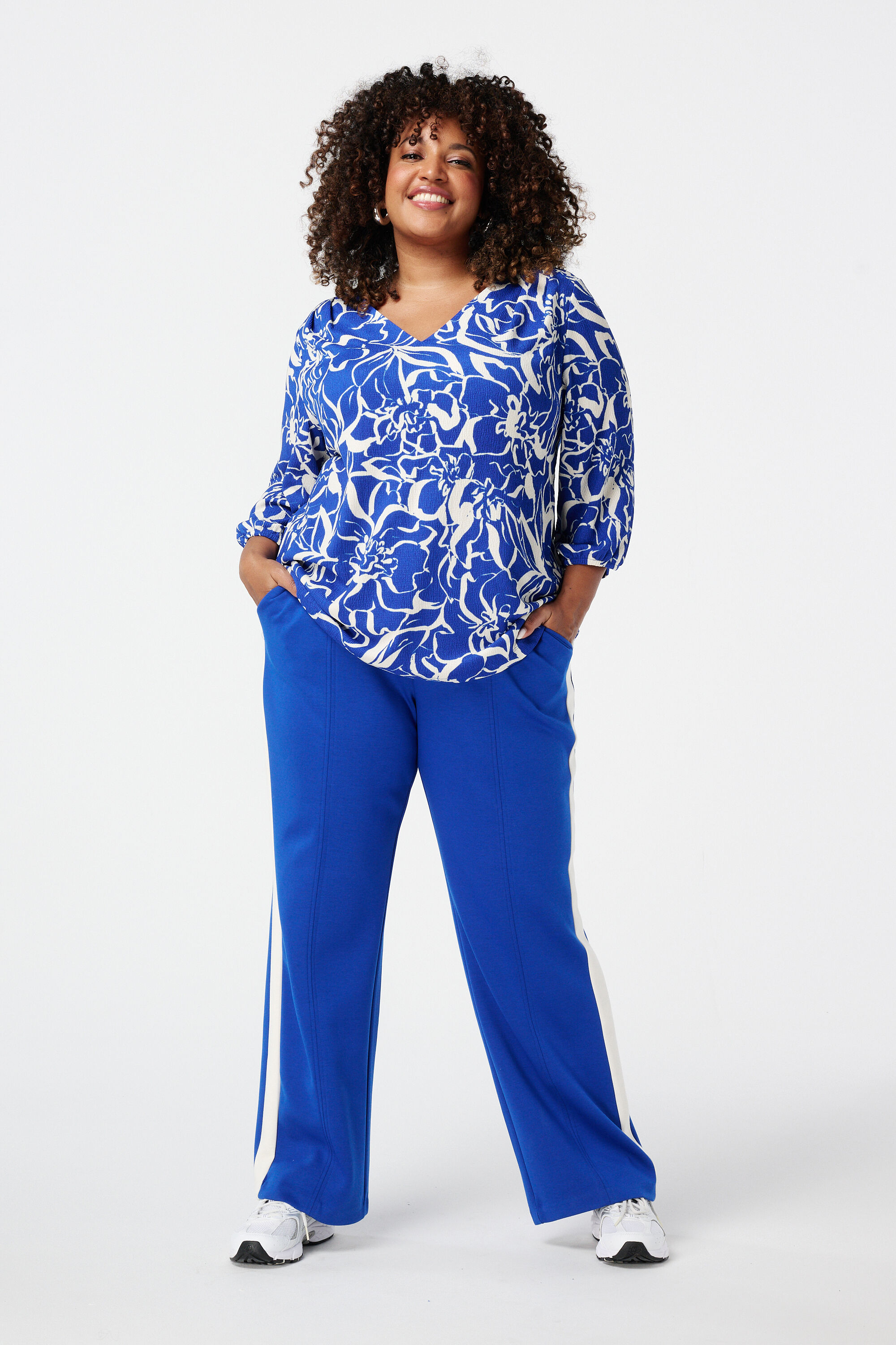 Haut avec manches bouffantes trois quarts image number 5