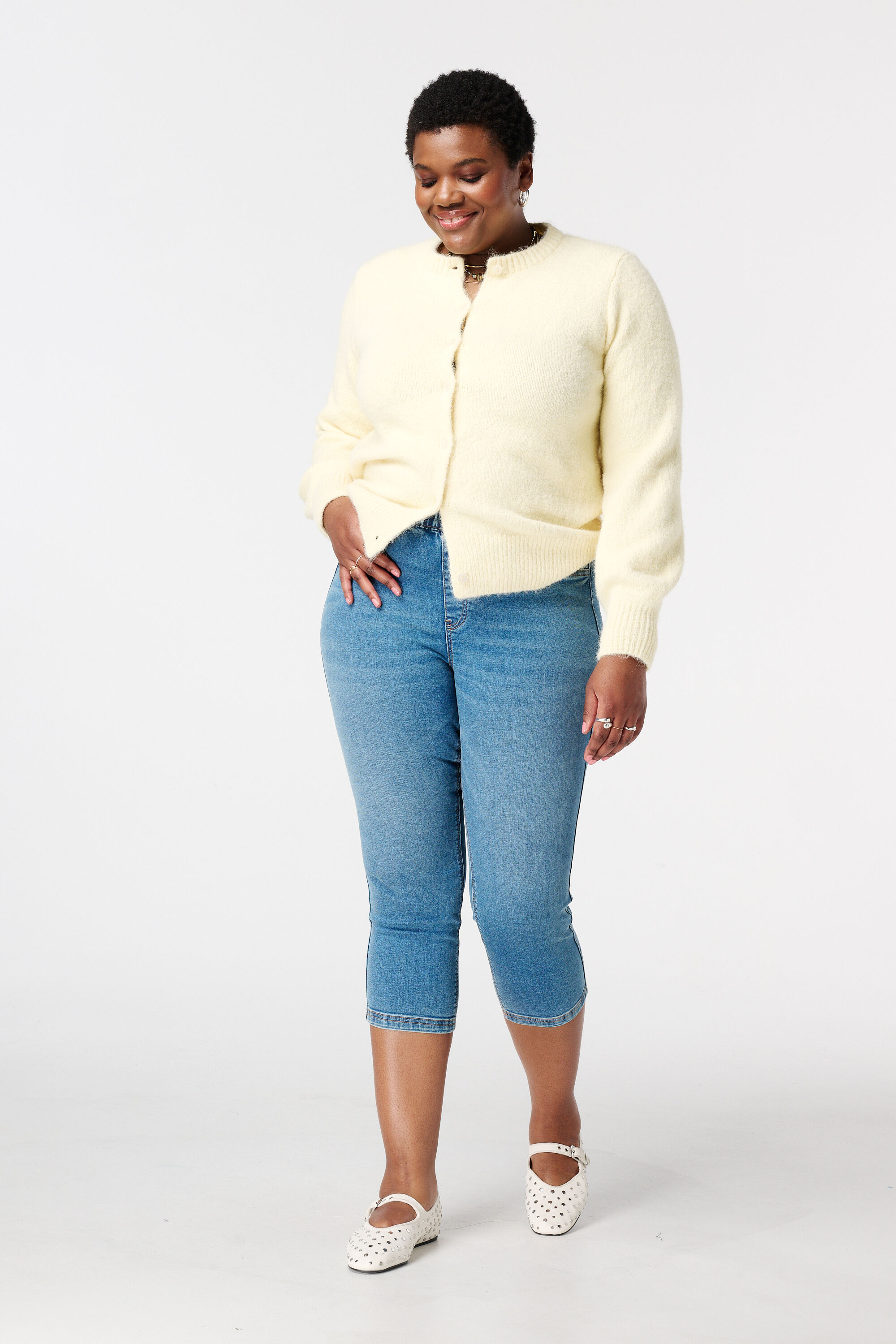 Tregging avec un look denim