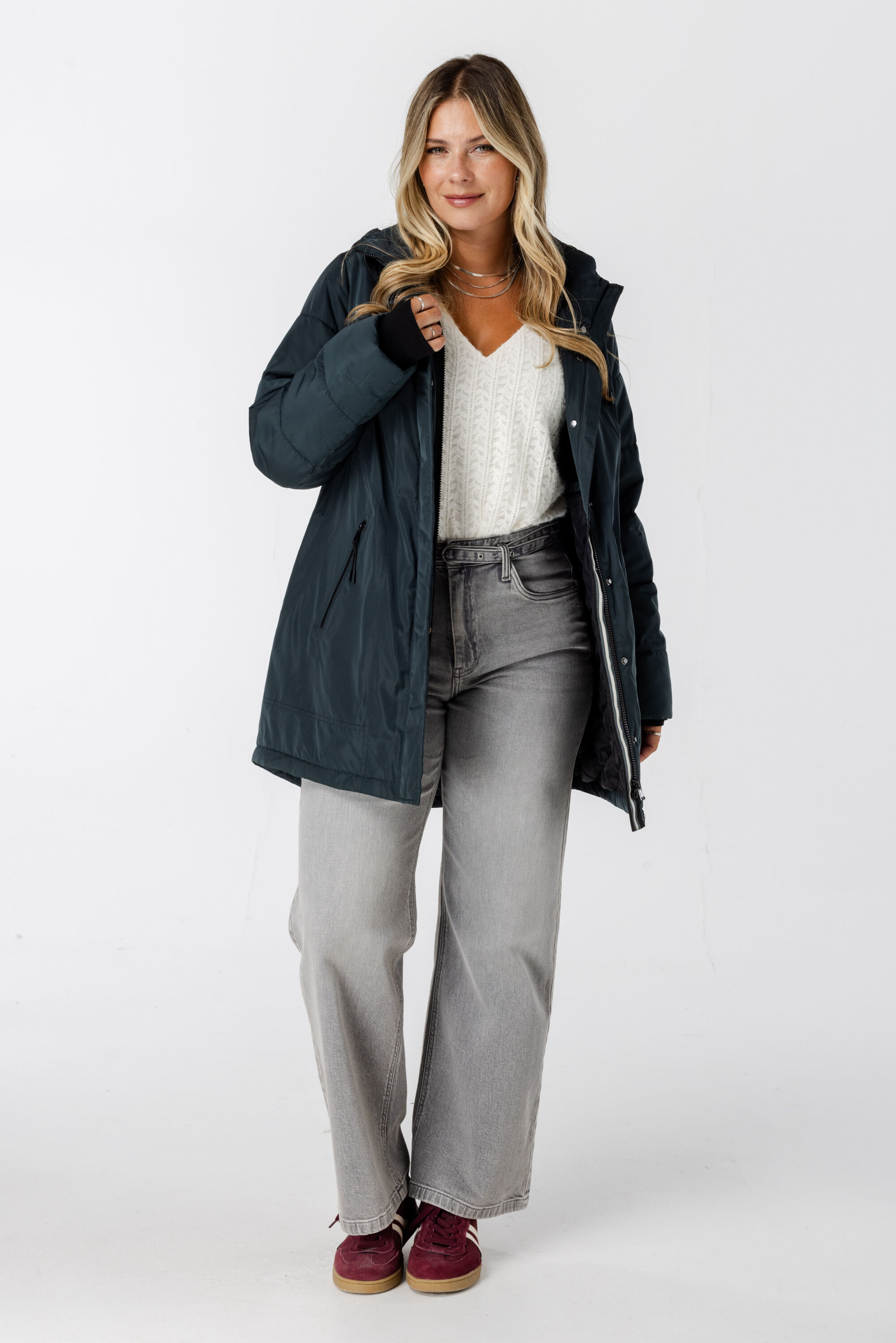 Veste zipp&eacute;e avec capuche image number 5