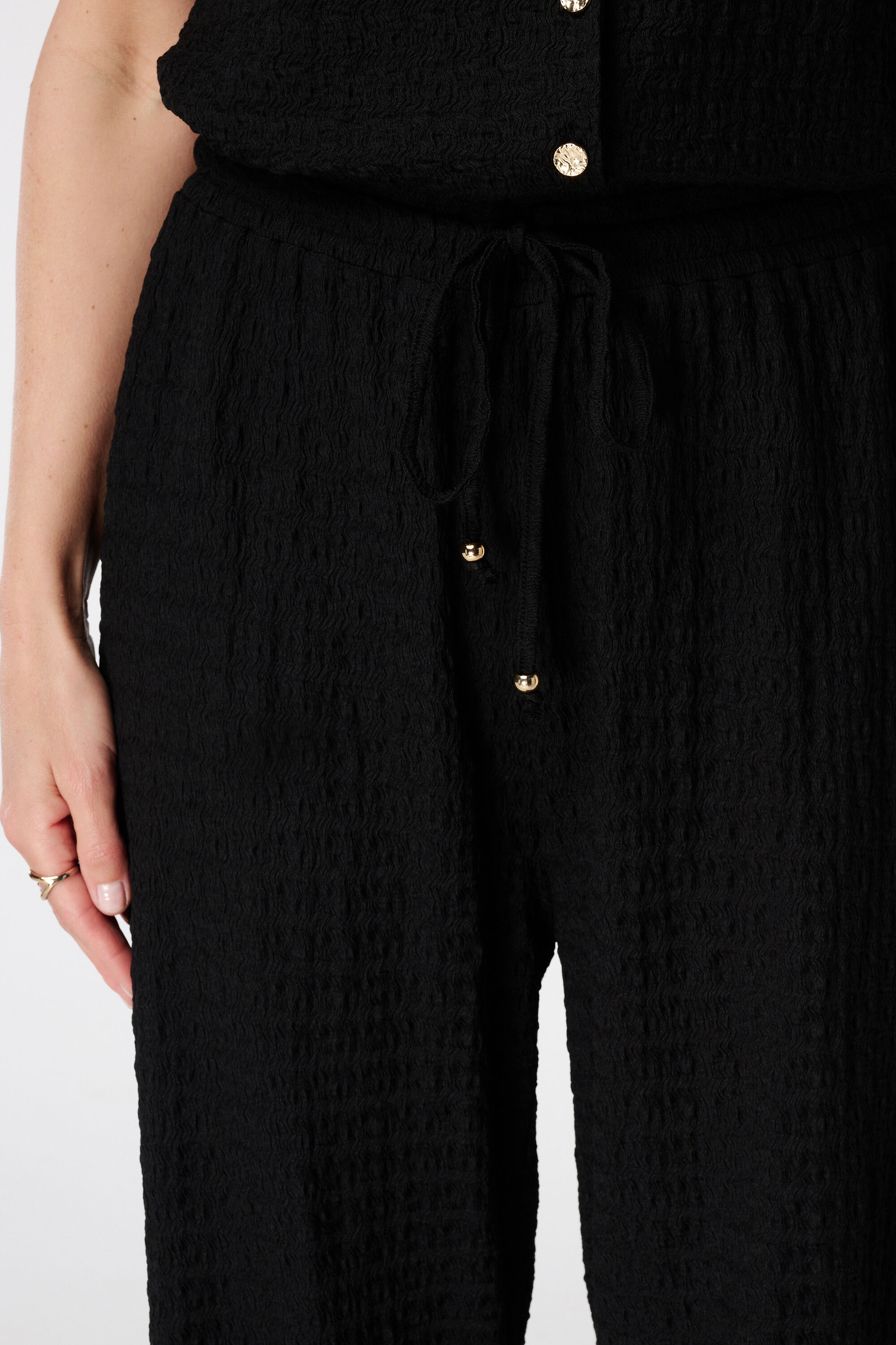 Broek met elastische taille image number 4