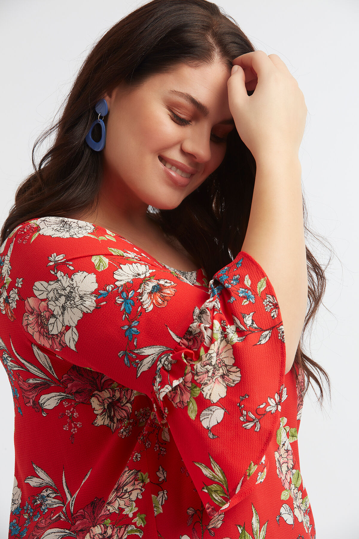 Blouse met bloemenprint image number 5