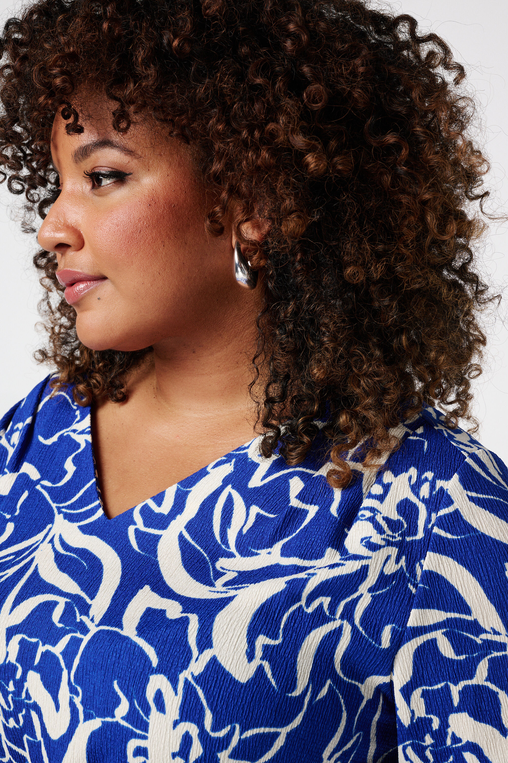 Haut avec manches bouffantes trois quarts image number 4