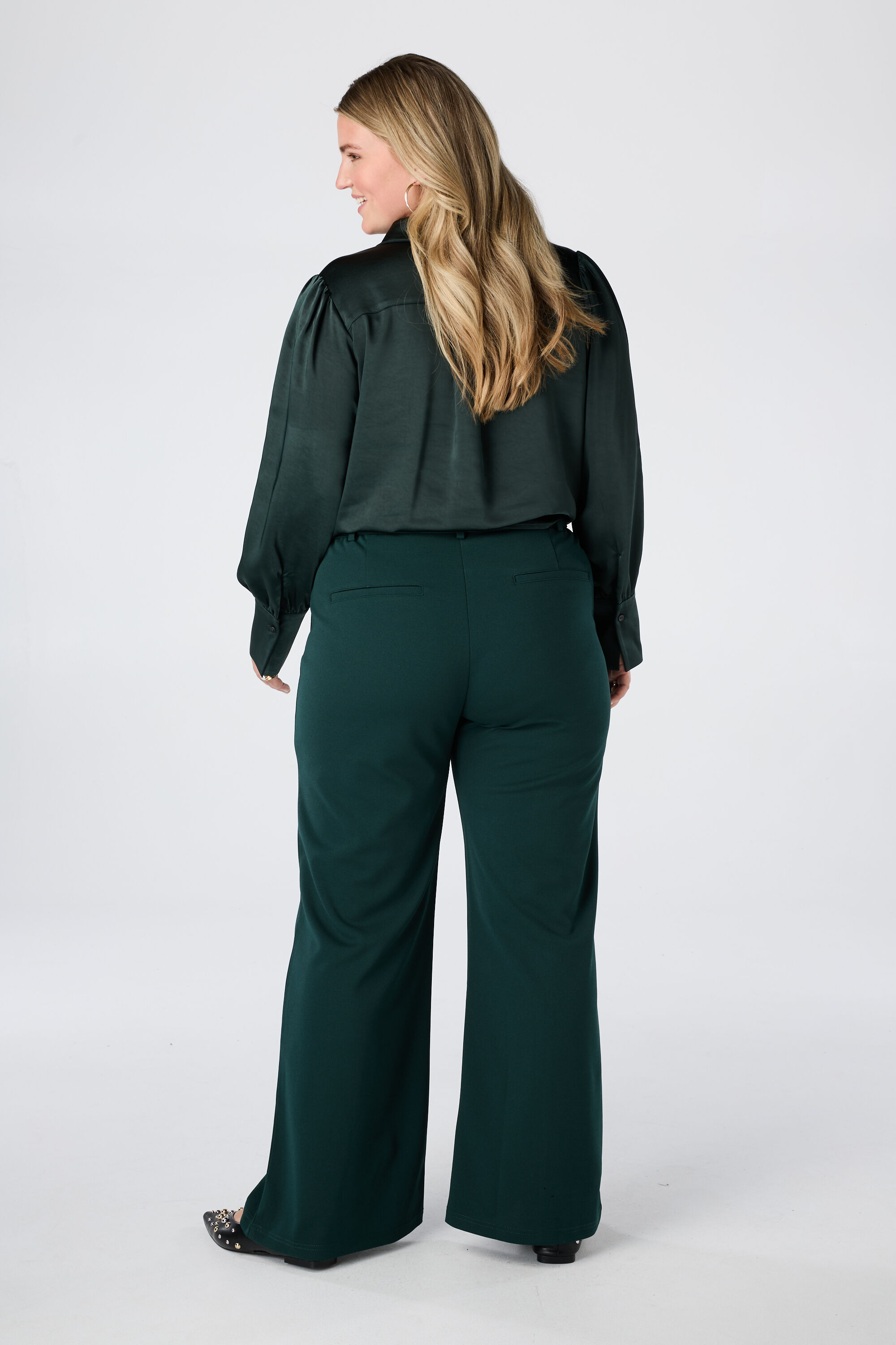 Rechte pantalon met ceintuur image number 3