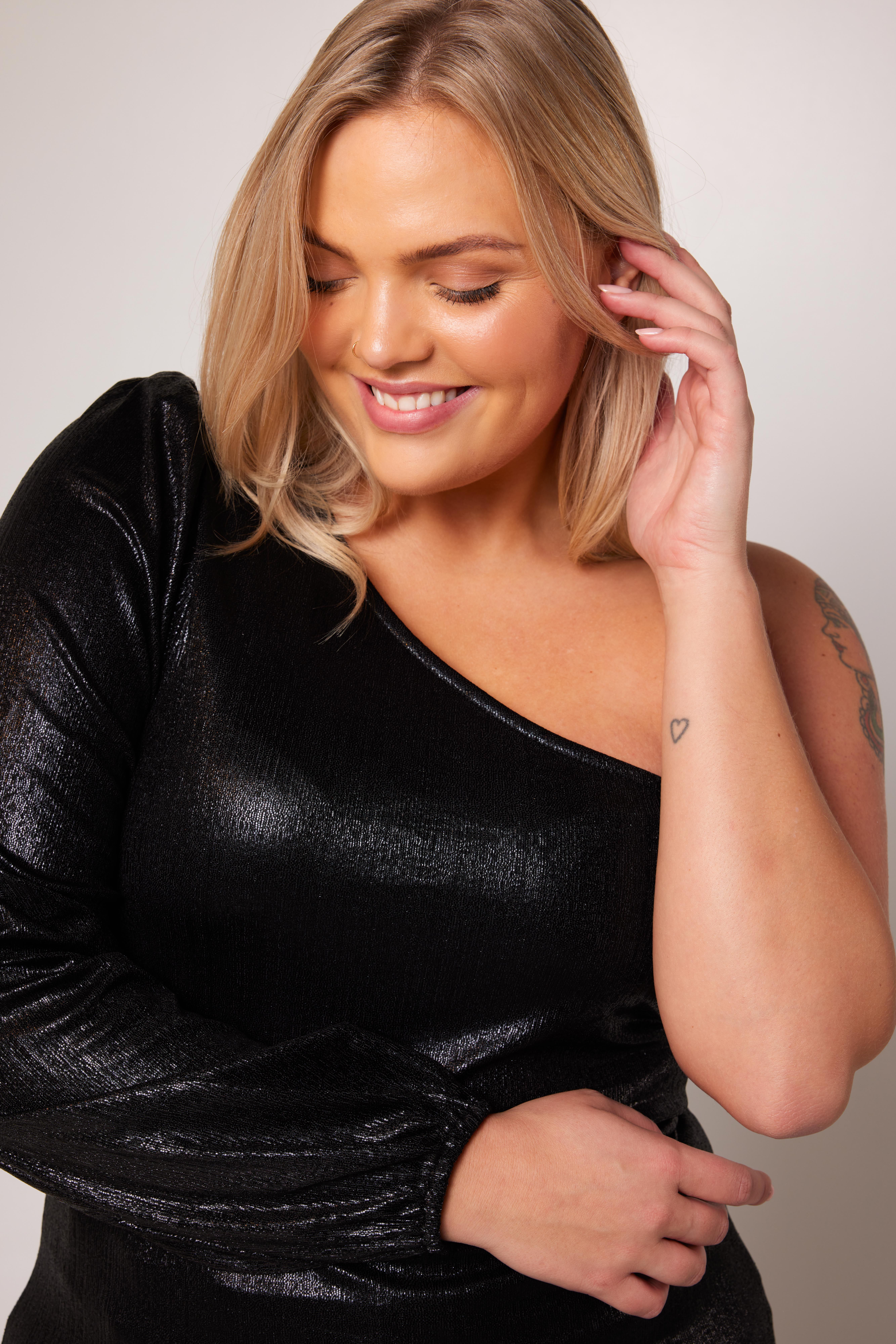 One shoulder top image number 6