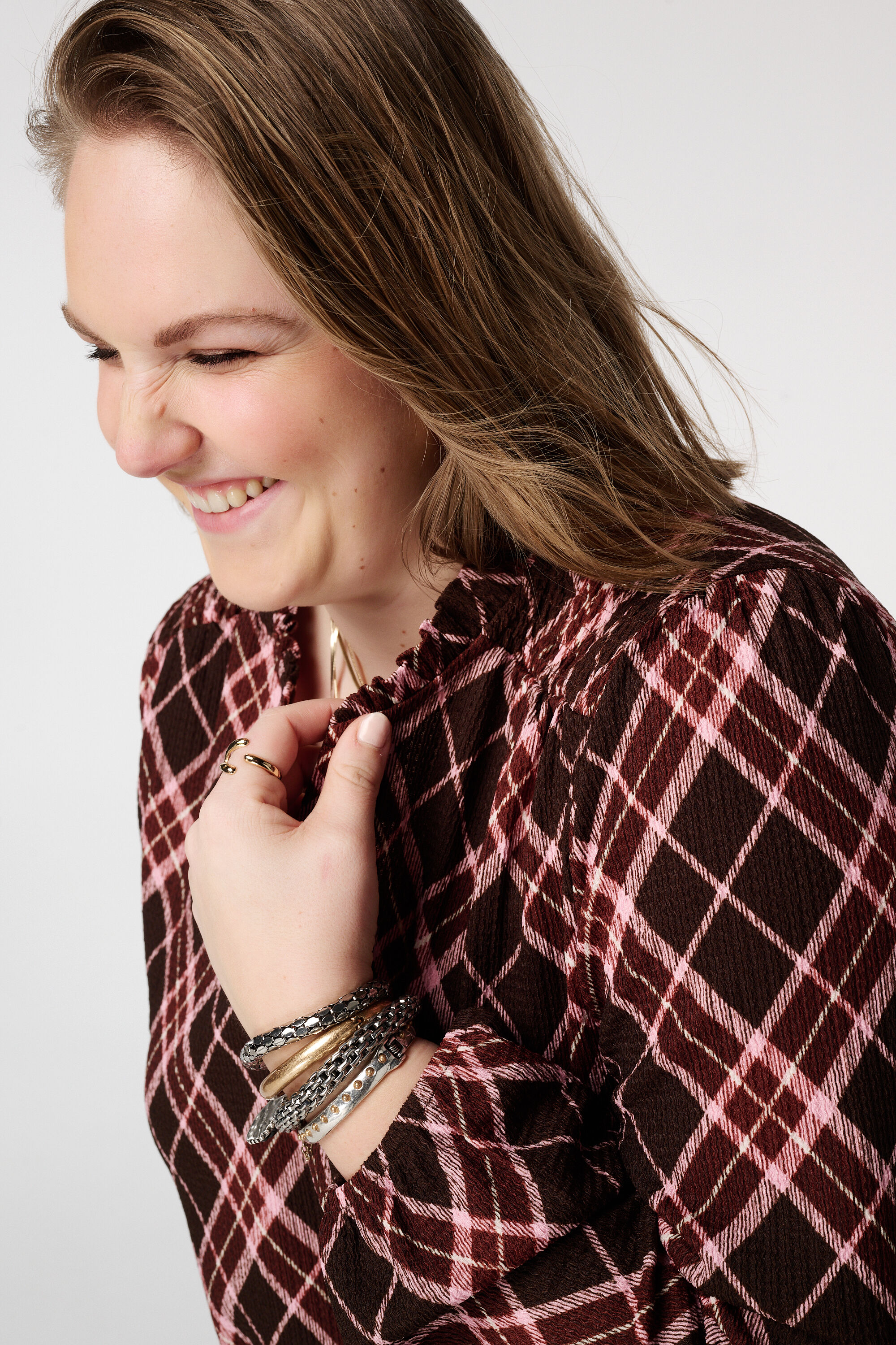 Top met ruffles image number 4