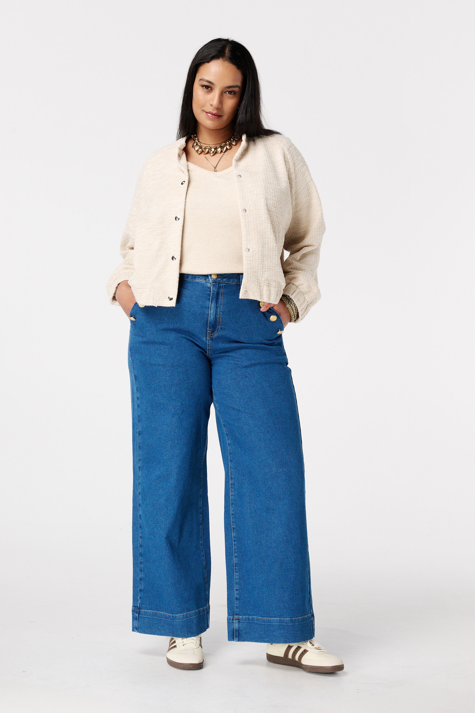 Bomber met lurex image number 5