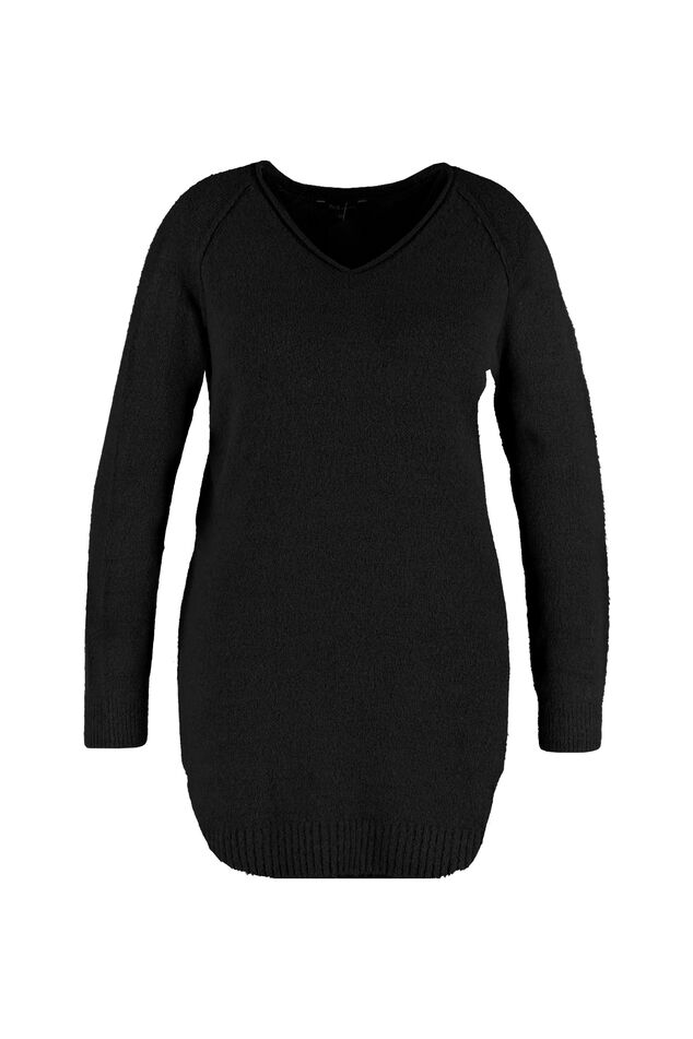 Robe pull avec col en V        image number 1