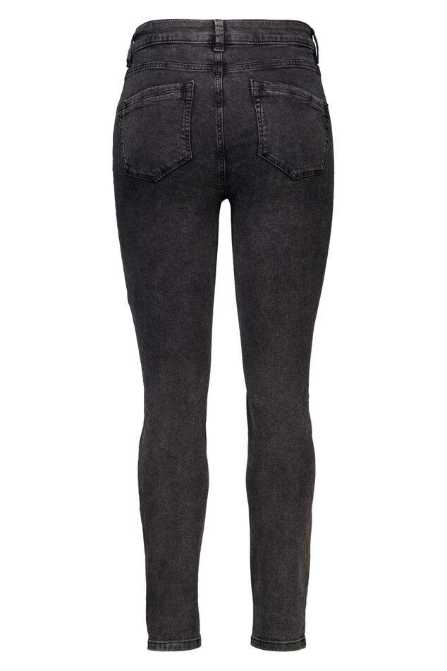 Slim leg jeans met studs details image number 2